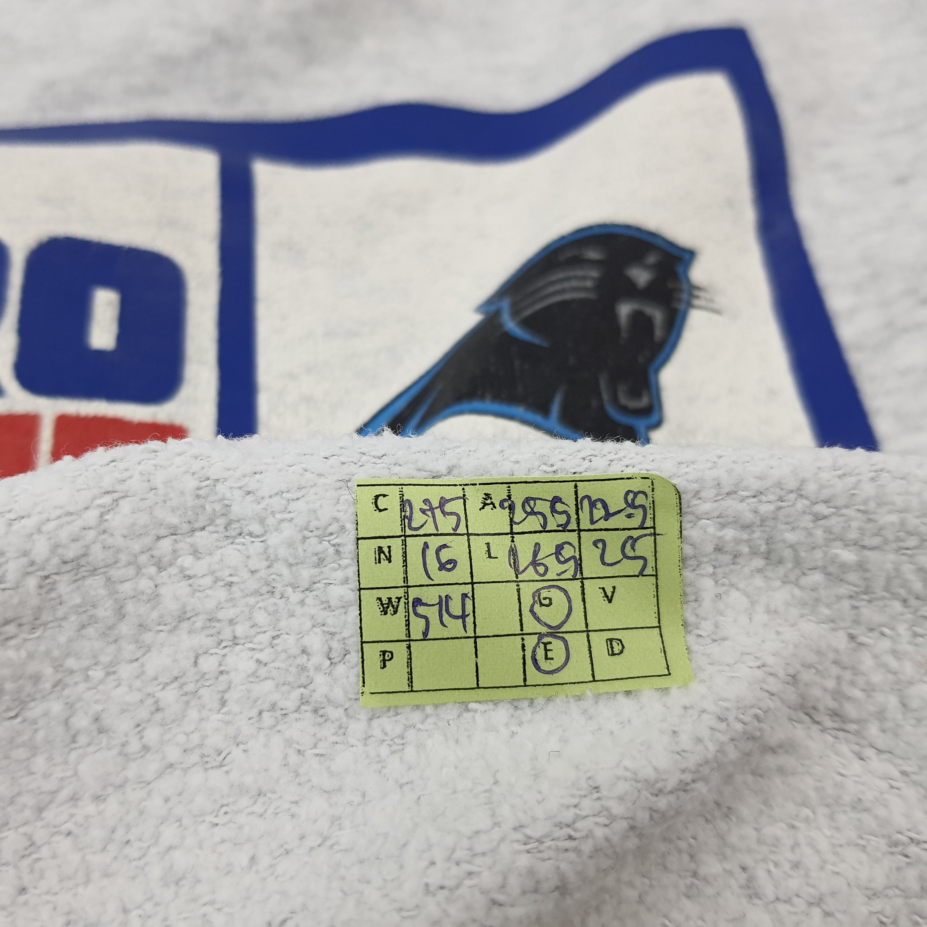 Champion Vintage NFL Pro Line Carolina Panthers Sweatshirt C275N16 Size US XL / EU 56 / 4 - 9 Thumbnail