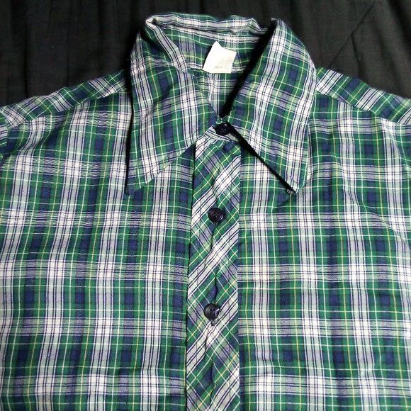 Wrangler Vintage 60s Wrangler Plaid Flannel Shirt Size US L / EU 52-54 / 3 - 1 Thumbnail