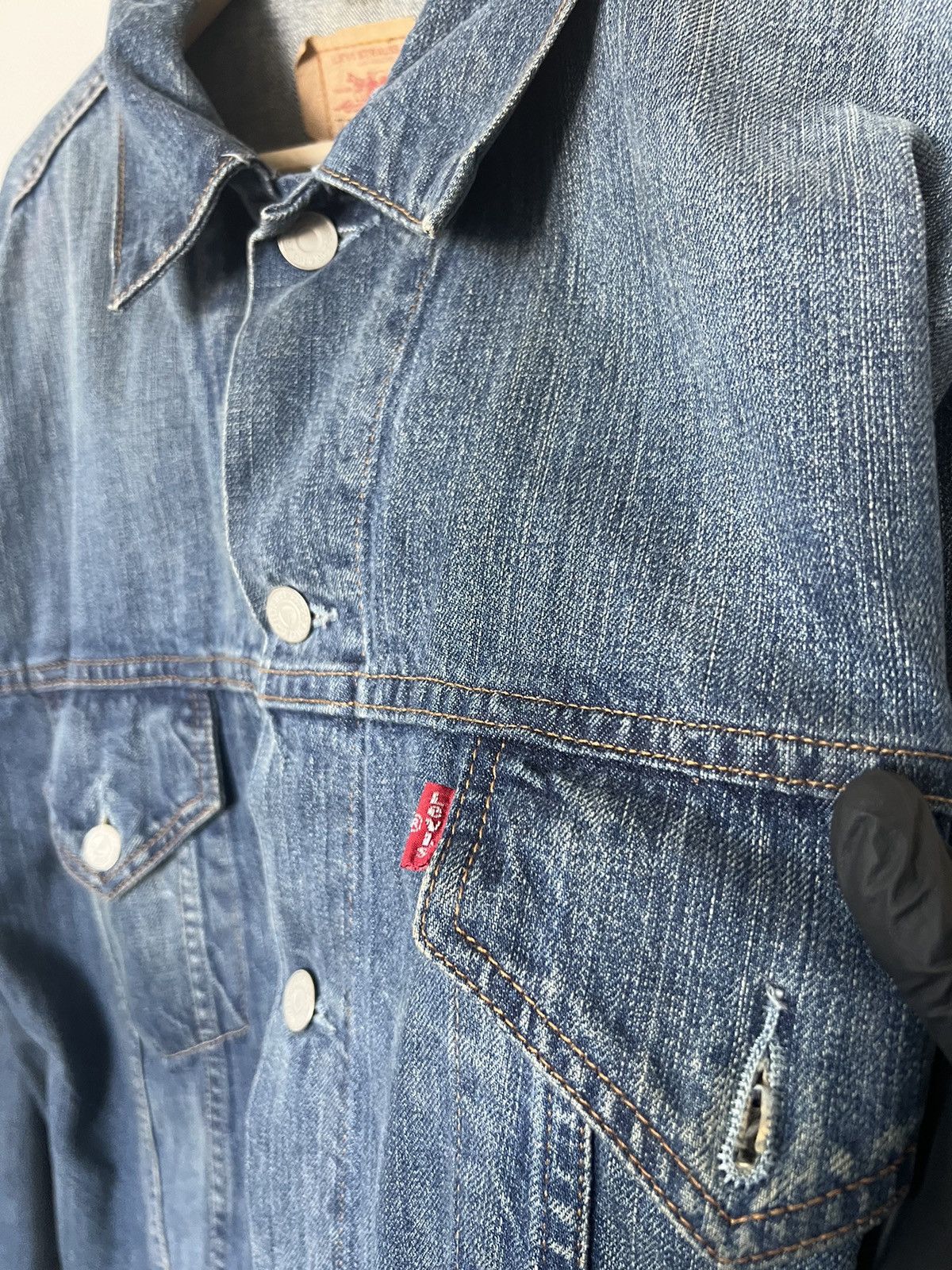 Levi's Vintage Clothing Levis Denim Jacket Vintage 90 Jeans Size US XXL / EU 58 / 5 - 9 Thumbnail