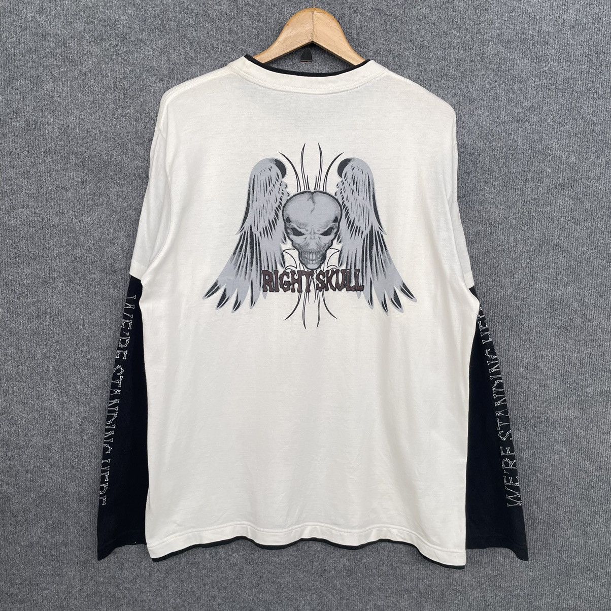 Affliction × If Six Was Nine × Japanese Brand Right Skull Wing Skulls Affliction Hysterics Ifsixwasnine Size US L / EU 52-54 / 3 - 1 Thumbnail