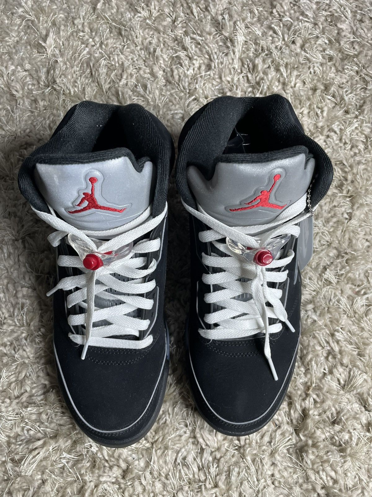 Jordan Brand Jordan 5 Black Metallic Size US 8.5 / EU 41-42 - 5 Thumbnail