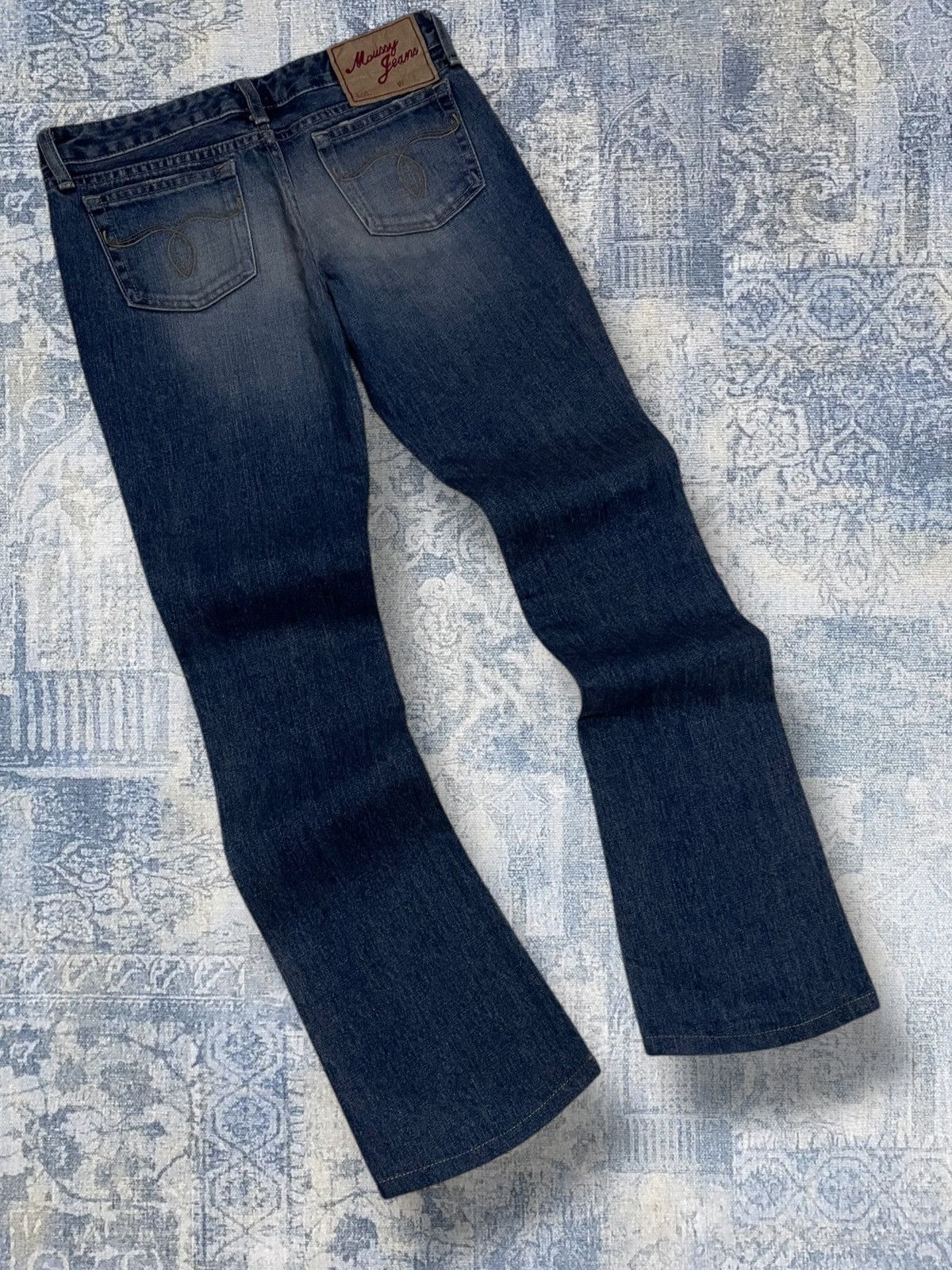 Hysteric Glamour Vintage 1990s Japan Designer Moussy Flared Scab Distressed Size US 27 - 9 Thumbnail