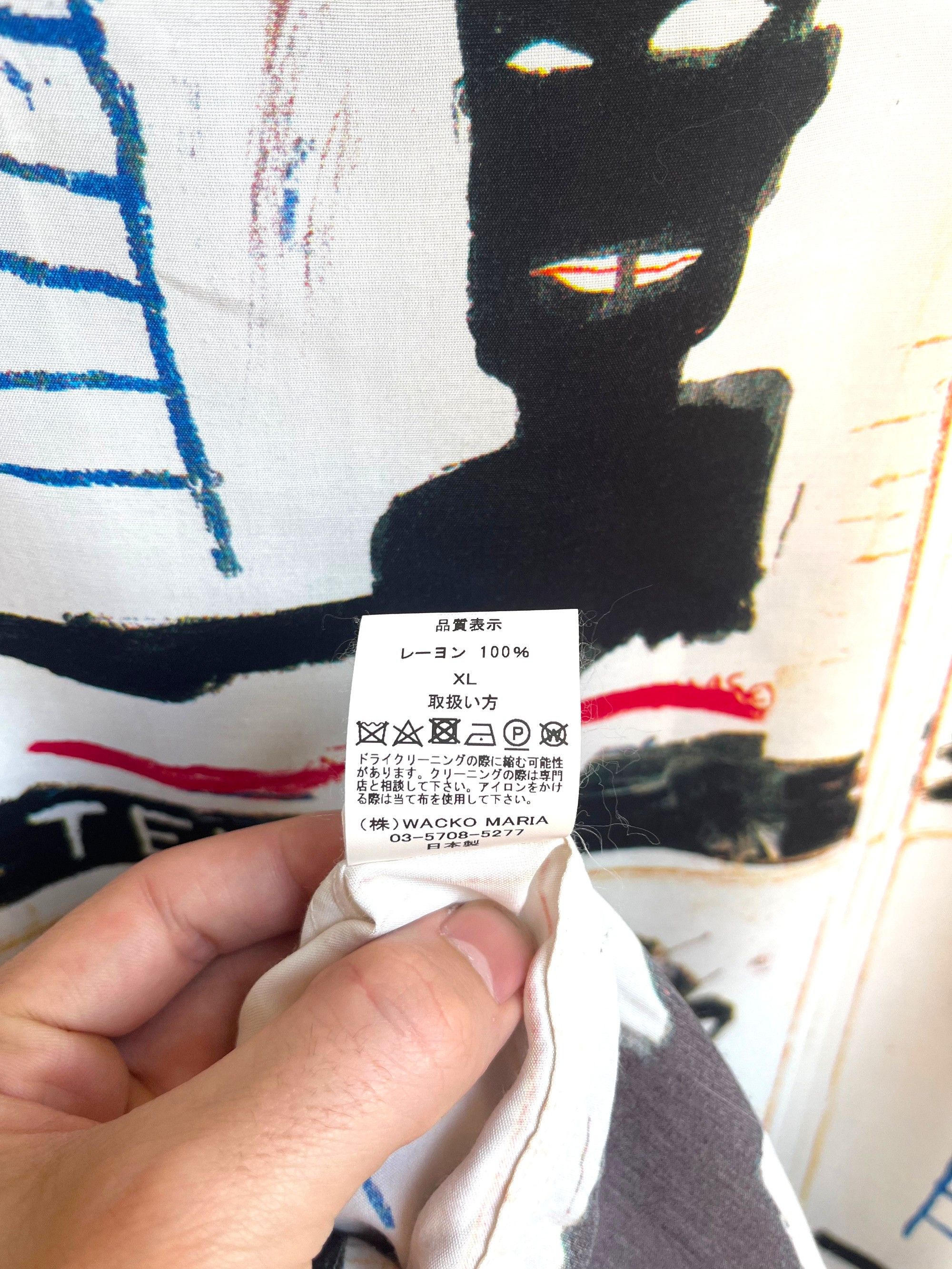 Wacko Maria Wacko Maria x Jean Michel Basquiat Hawaiian Shirt XL Size US XL / EU 56 / 4 - 5 Thumbnail