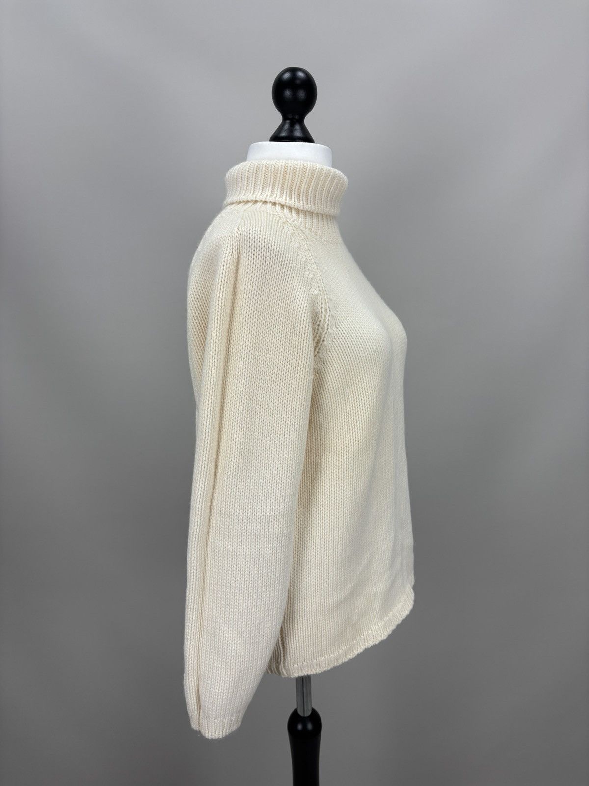Jil Sander Womens sweater Jil Sander Raf Simons Size 38 Color Beige Size XS / US 0-2 / IT 36-38 - 4 Thumbnail