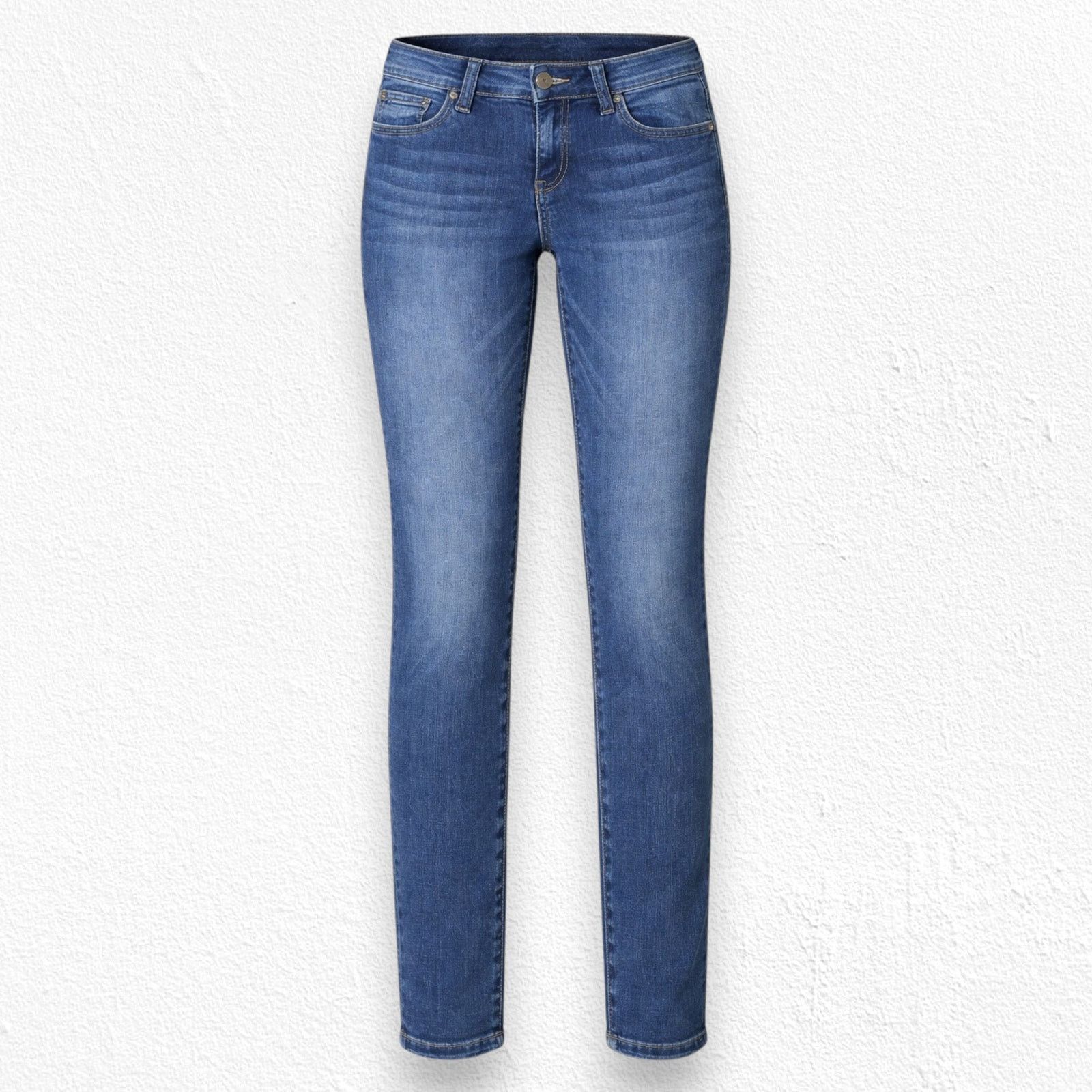 Other Dark Wash Skinny Mid Rise Ankle Slim Jeans Size 4S Size 27" / US 4 / IT 40 - 1 Thumbnail