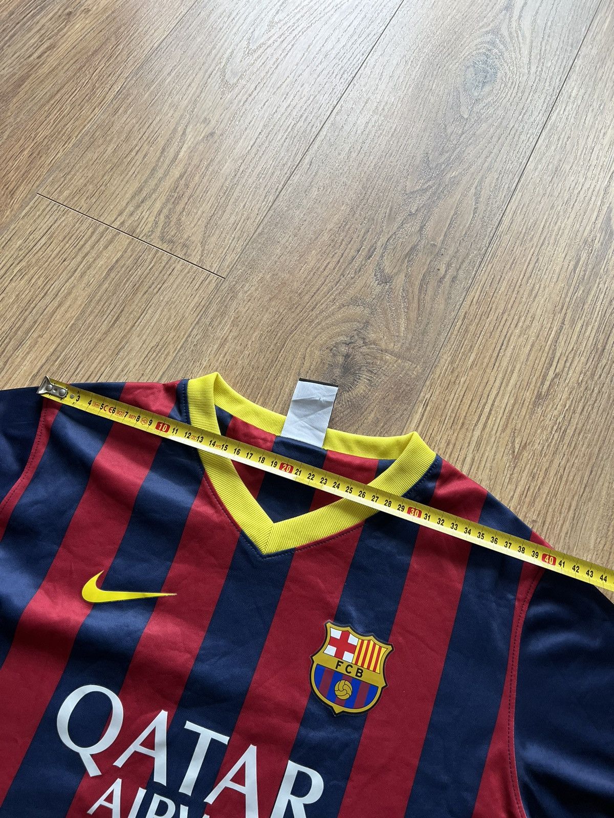 Nike Nike Barcelona 2013/14 jersey player issue soccer shirt Size US S / EU 44-46 / 1 - 7 Thumbnail