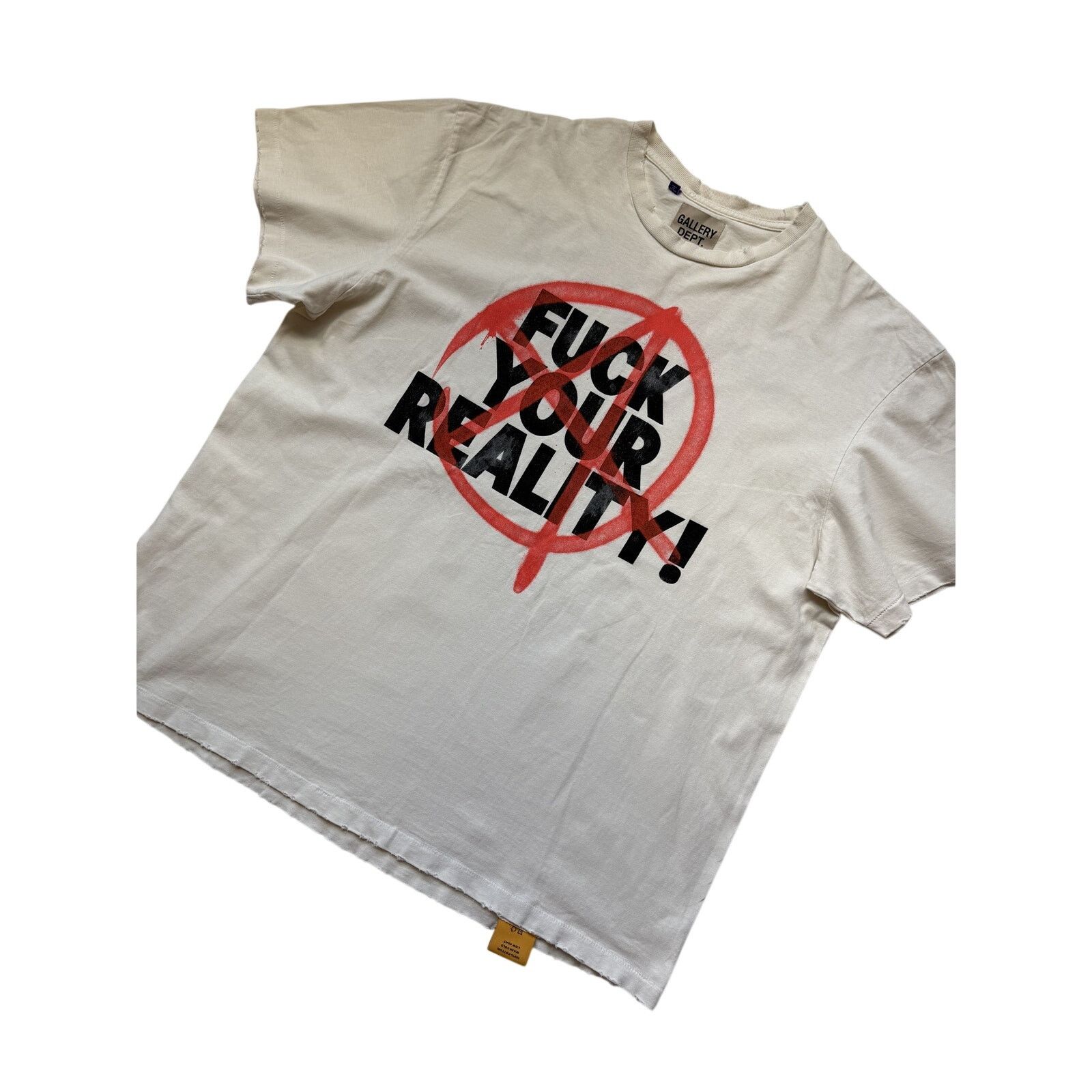 Gallery Dept. Gallery Dept Fuck Your Reality Graphic T-Shirt Size US XL / EU 56 / 4 - 1 Thumbnail