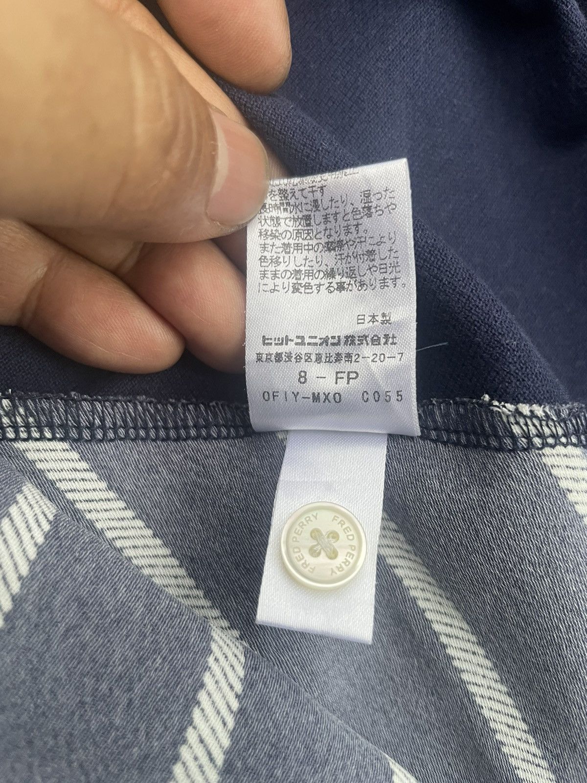 Fred Perry × Vintage Vintage Fred Perry Polo Tshirt Size L / US 10 / IT 46 - 14 Thumbnail