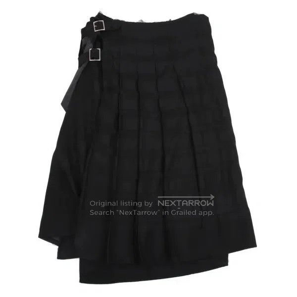 Comme des Garcons Comme Des Garcons size S Dark Retro Pleated Skirt Size 22" - 3 Thumbnail
