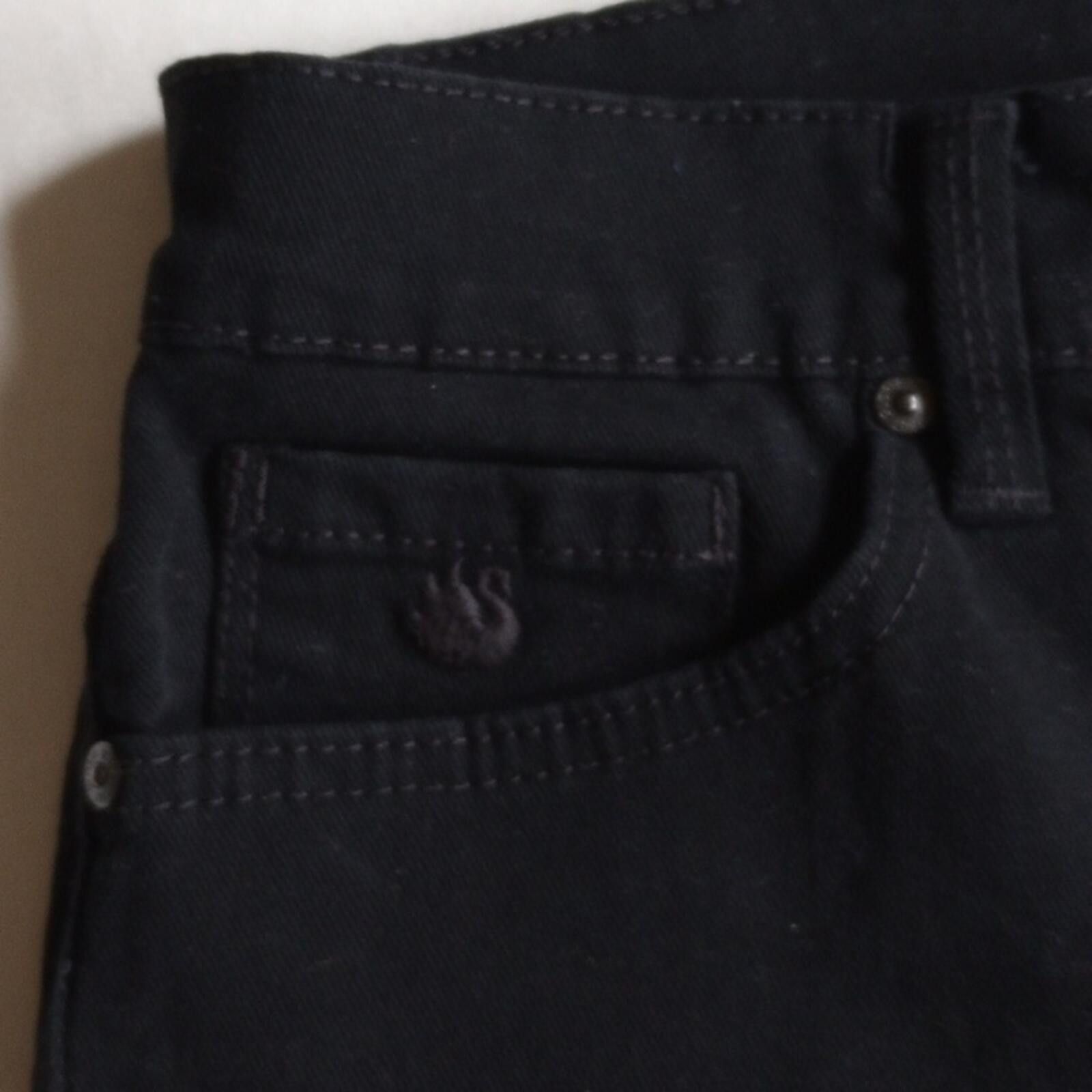 Other Gloria Vanderbilt Black Denim Jeans Size 30" / US 8 / IT 44 - 3 Thumbnail