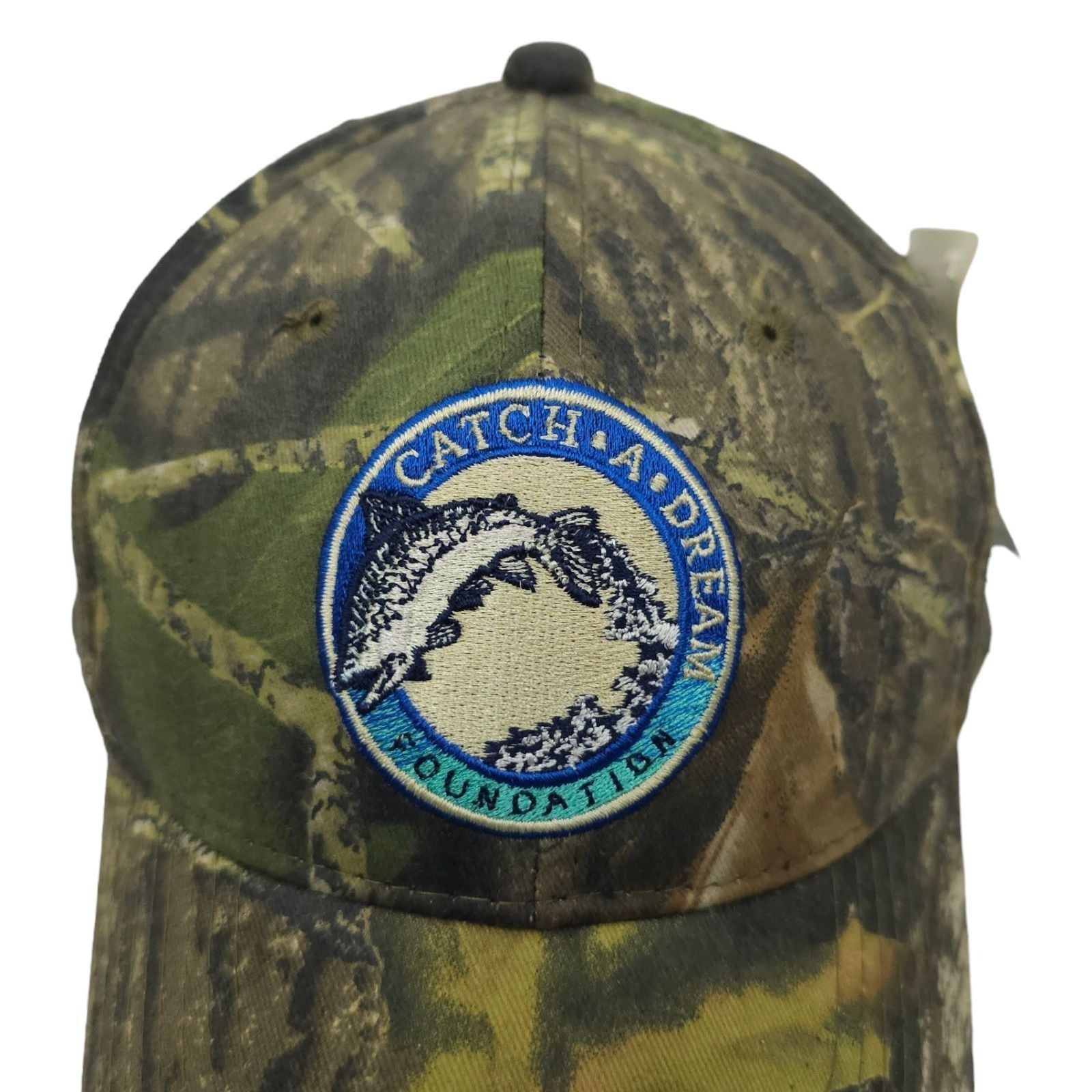 Other Mossy Oak Catch A Dream Patch Camo Tuck Strap Cap Trucker Size ONE SIZE - 7 Thumbnail