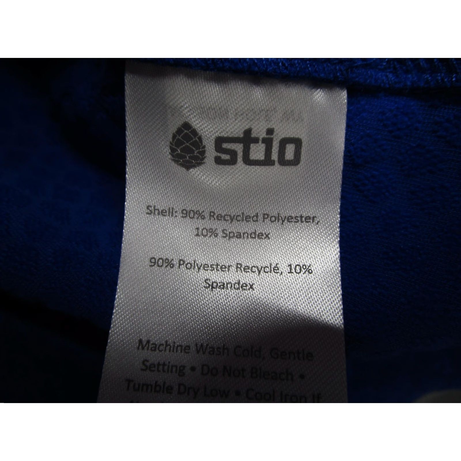 Vintage Stio Sidecut Tech Hoodie Mens Large Blue Fleece Full Zip MicroTransponder Logo Size US L / EU 52-54 / 3 - 4 Thumbnail