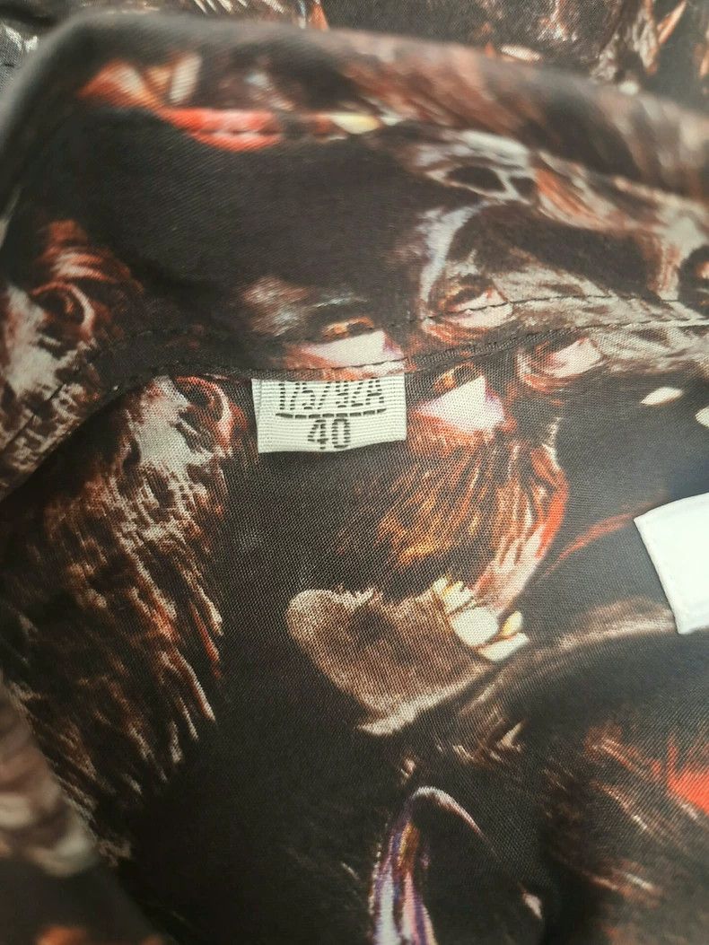 Givenchy Givenchy Autumn Pattern Printed Long Sleeve Shirt Size US M / EU 48-50 / 2 - 8 Thumbnail