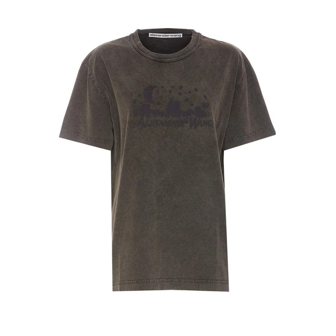 Alexander Wang o1s22i1n0225 Vintage Skyline T-Shirt in Grey Size M / US 6-8 / IT 42-44 - 1 Thumbnail
