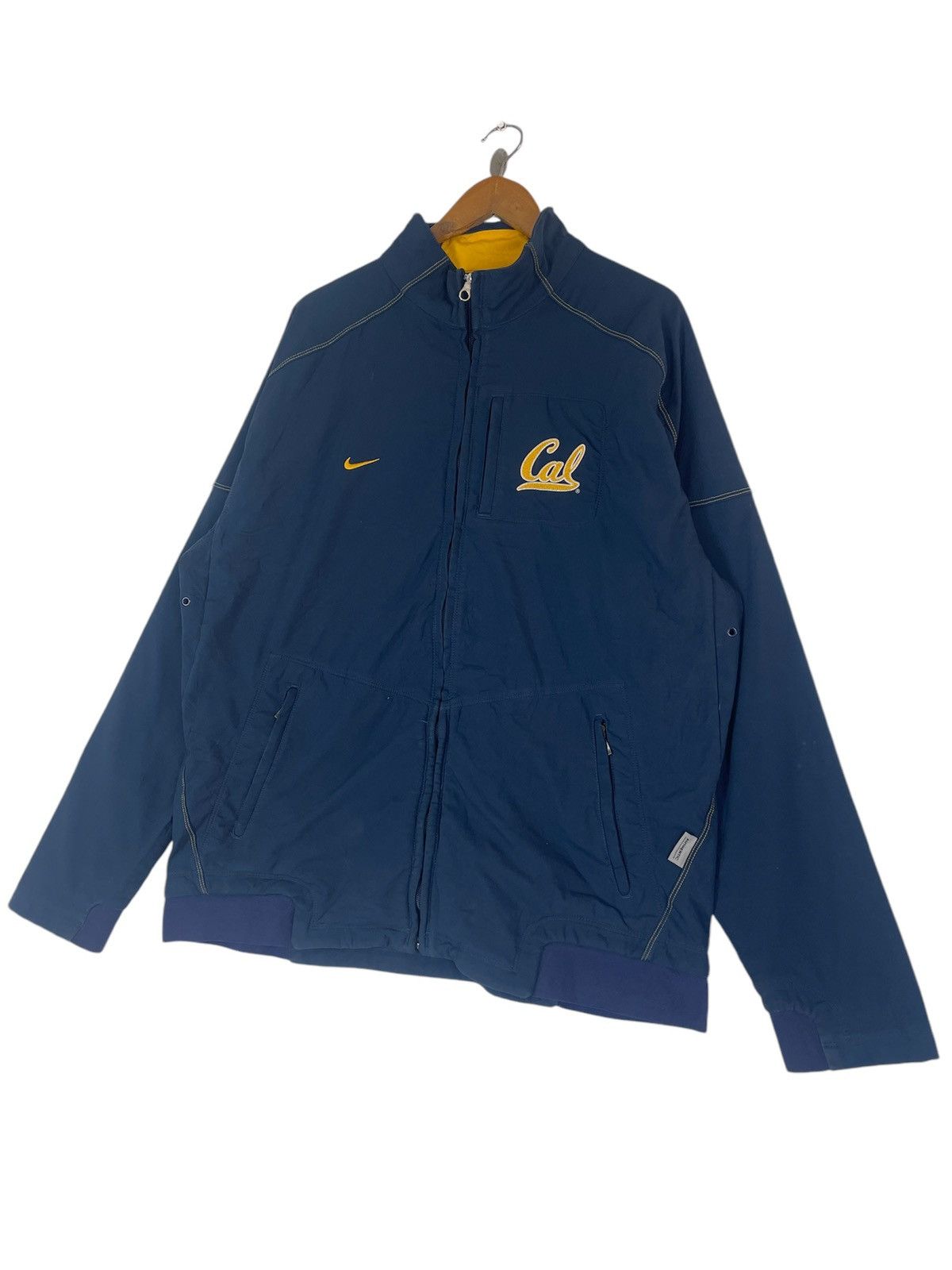Nike × Vintage NIKE CALIFORNIA FULL ZIPPER JACKET Size US XL / EU 56 / 4 - 3 Thumbnail