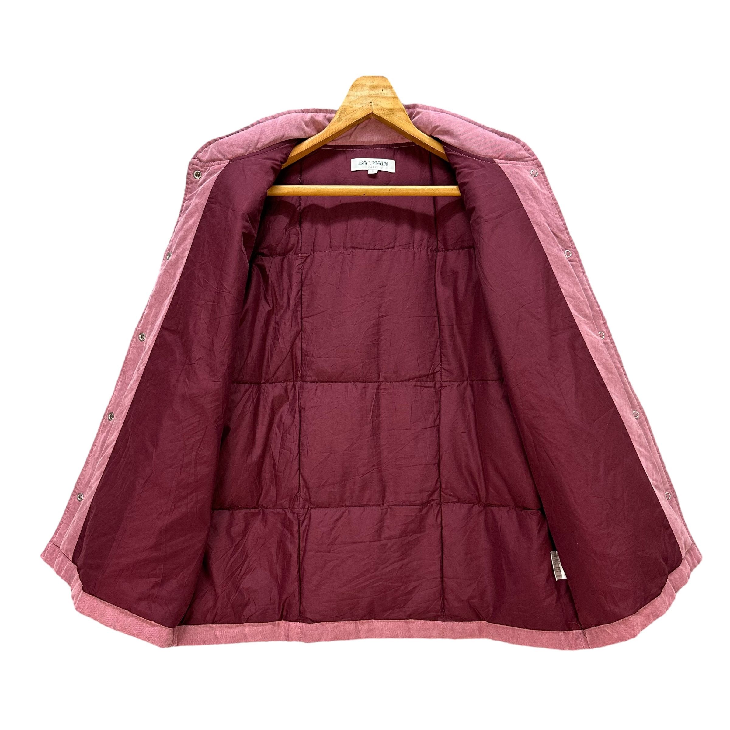 Balmain BALMAIN PARIS Puffer Jacket Down Jacket #A37-0849 Size L / US 10 / IT 46 - 8 Thumbnail