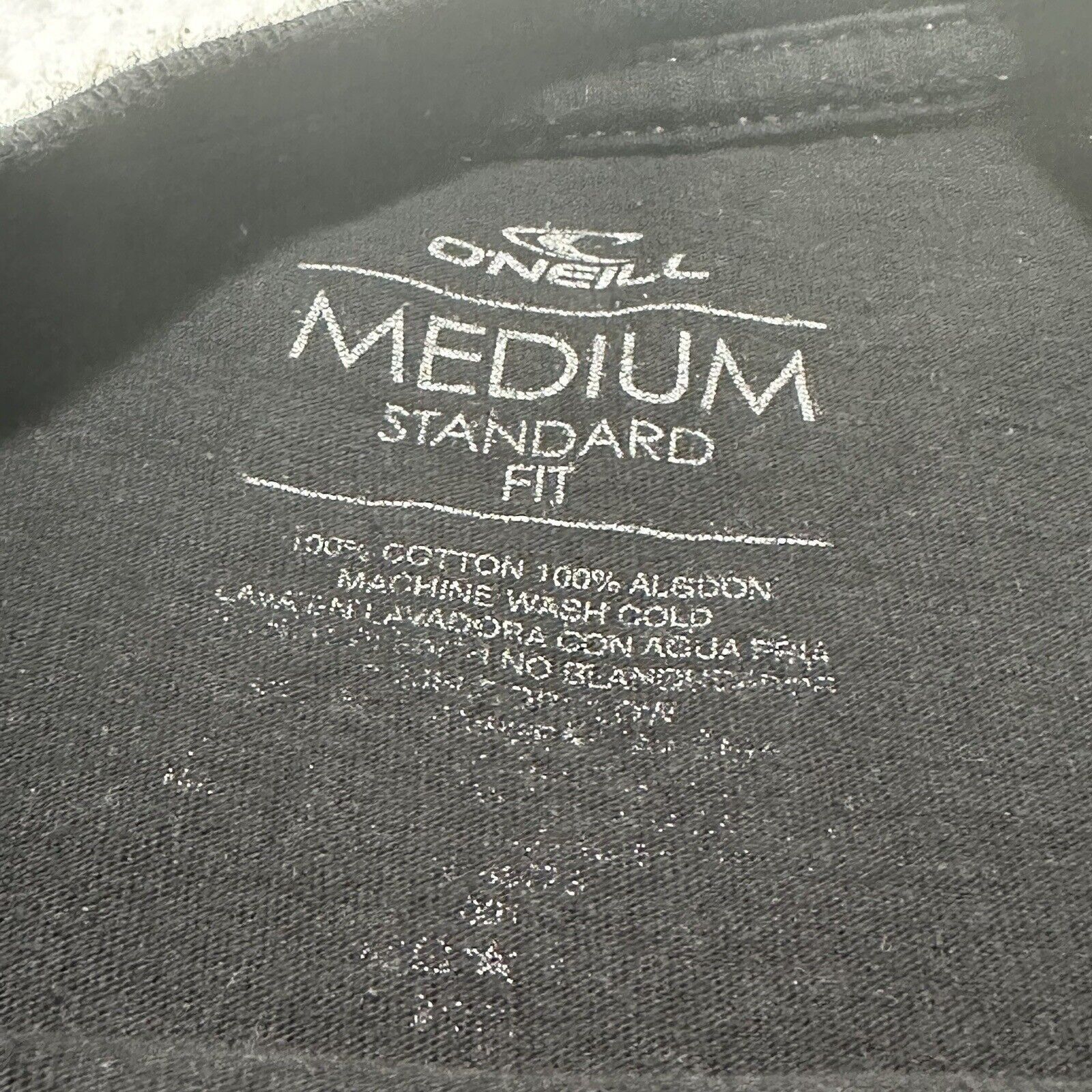 O'Neill O'Neill Medium Black Short Sleeve Graphic T Shirt Size US M / EU 48-50 / 2 - 6 Thumbnail