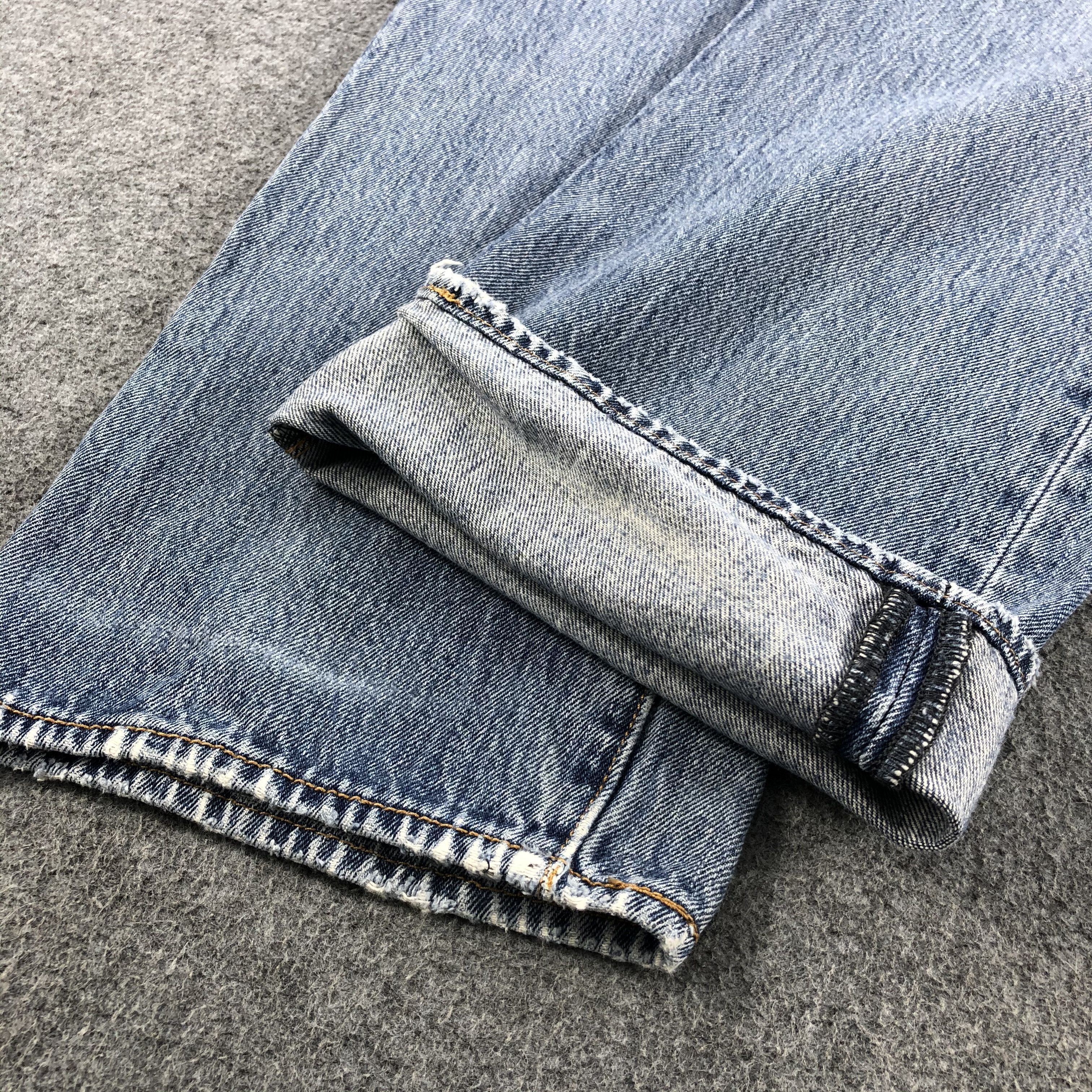 Levi's × Vintage Vintage Distress Levis 501 Jeans-JM1121 Size US 37 - 9 Thumbnail