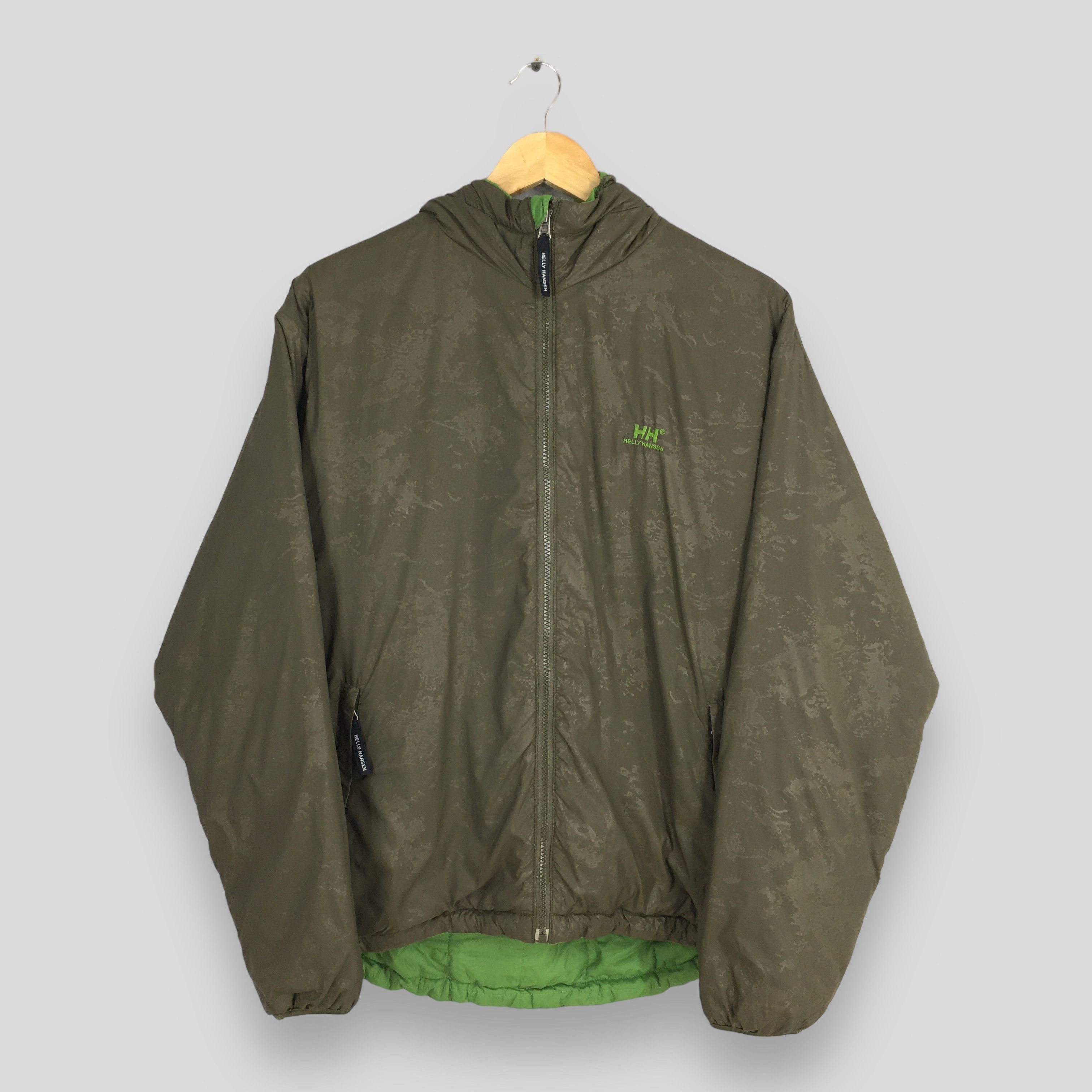 Helly Hansen Vintage Helly Hansen Reversible Puffer Hoodie Jacket Large Size US L / EU 52-54 / 3 - 1 Thumbnail