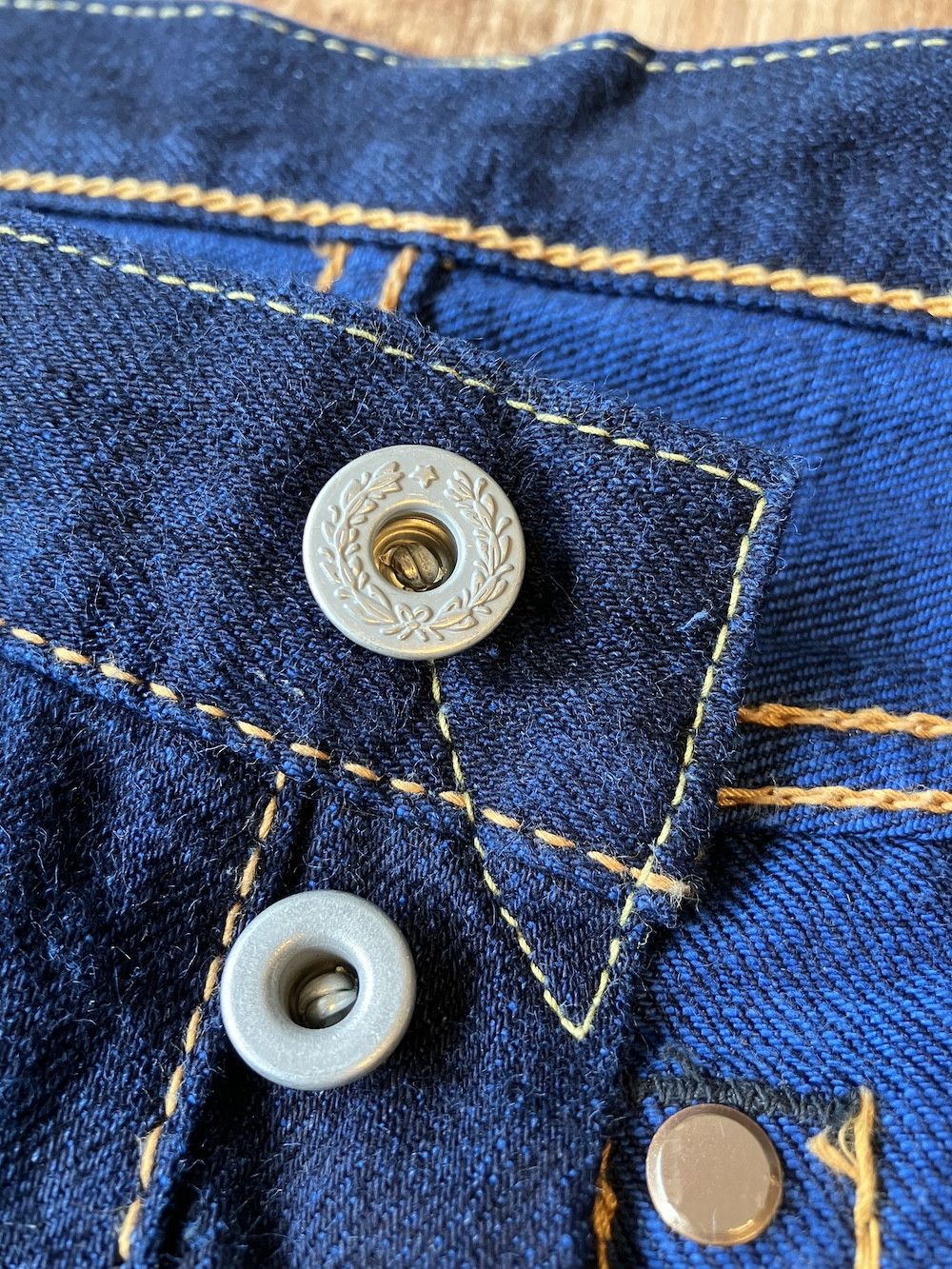 Japanese Brand TENRYO DENIM TDP005 W31 x L35 “Color Revolution” Indigo&blue Size US 31 - 7 Thumbnail