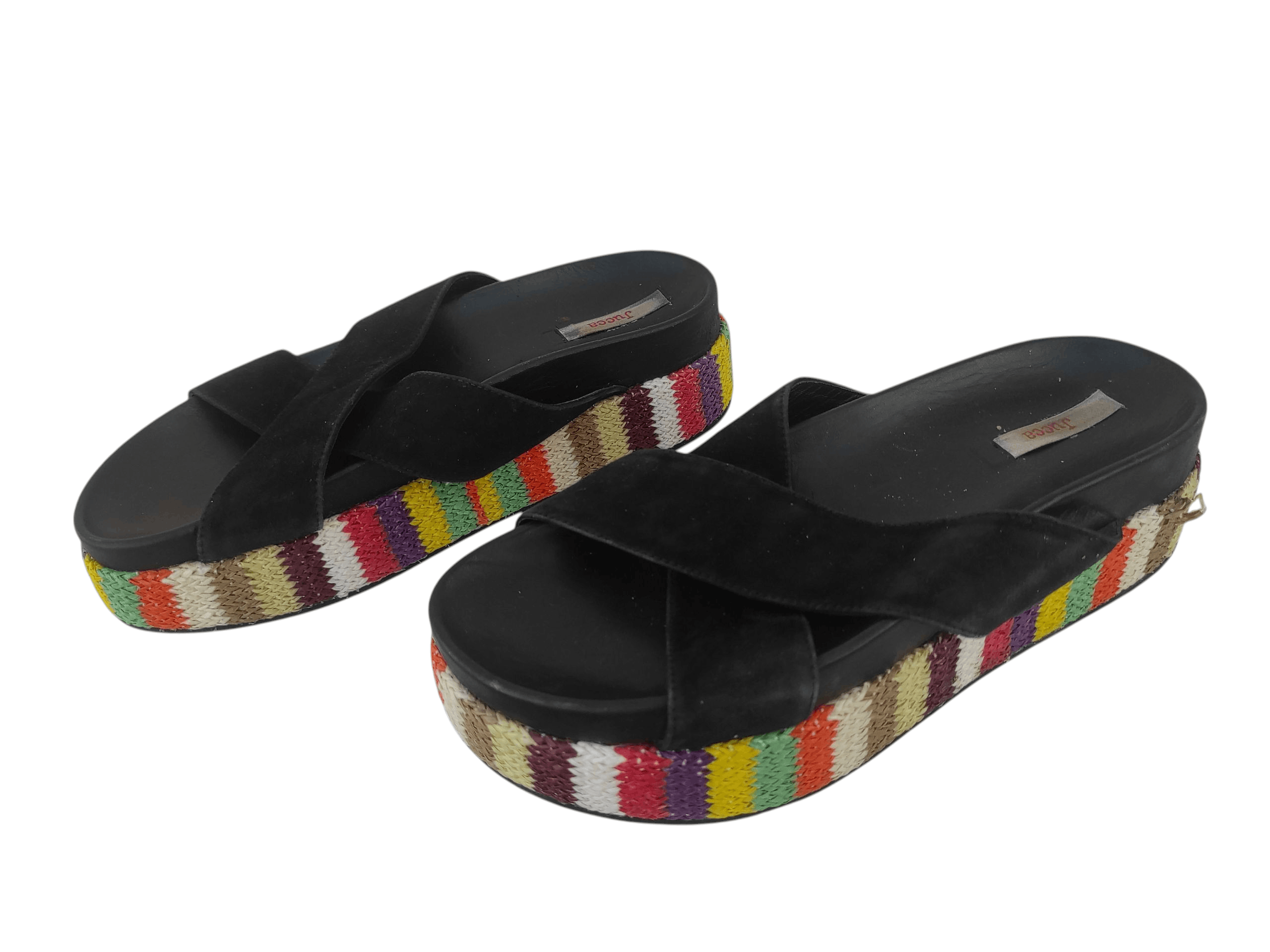 Other Jucca Chunky Platform Colorful Sandals Comfort Open Toe Size US 9 / IT 39 - 4 Thumbnail