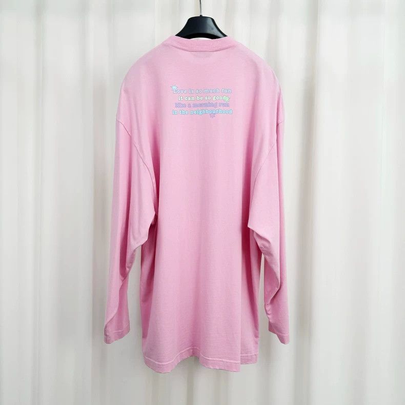 Balenciaga Balenciaga Moon Bear Print Long Sleeve Size XXS / US 00 / IT 34 - 2 Thumbnail