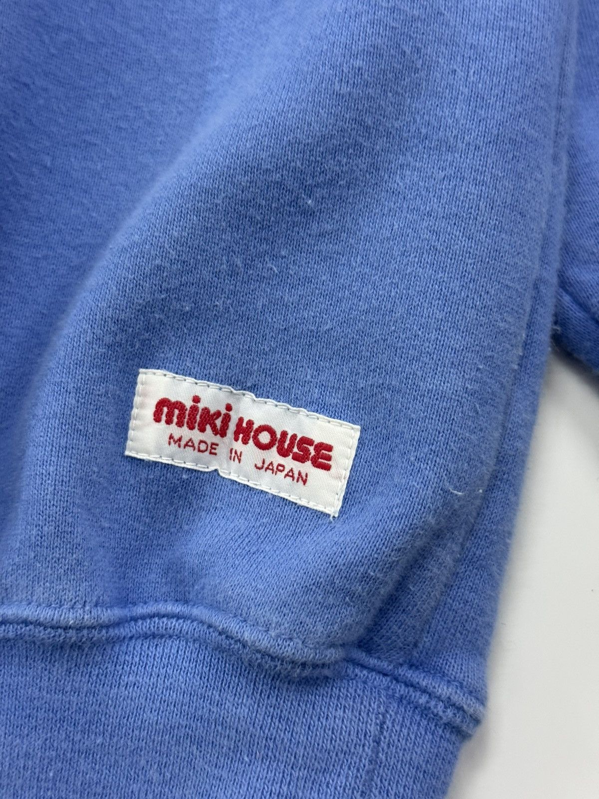 Vintage 🔥 90's Miki House big Spellout Raglen Sleeves Sweatshirt - L Size US L / EU 52-54 / 3 - 7 Thumbnail