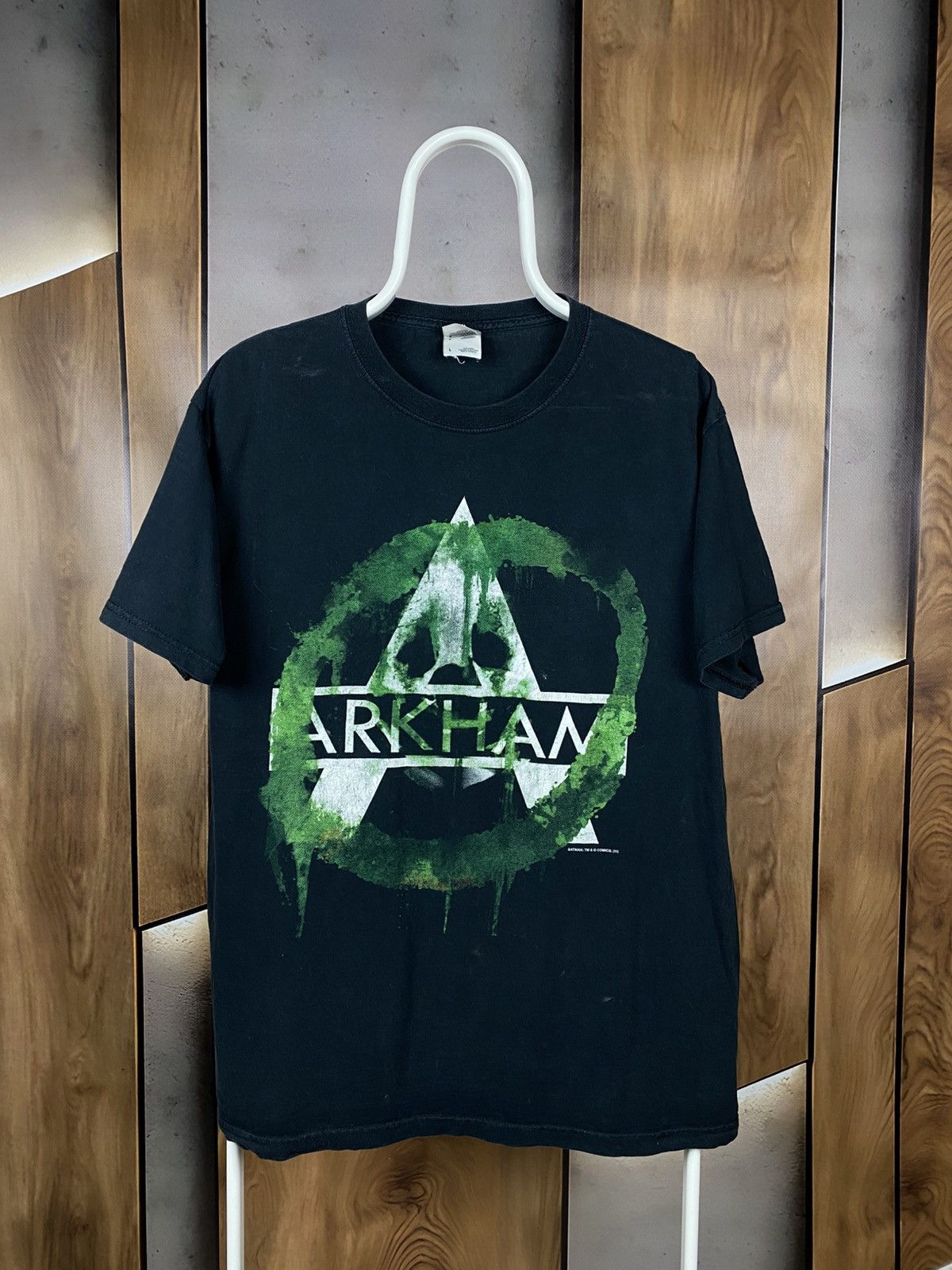 DC Comics 🕹️Vintage 2011 T-Shirt Batman Arkham DC Comics Game VTG Tee🕹️ Size US L / EU 52-54 / 3 - 1 Thumbnail