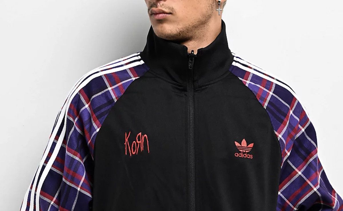 Adidas Adidas X Korn Reversible Track Jacket Size US L / EU 52-54 / 3 - 8 Thumbnail