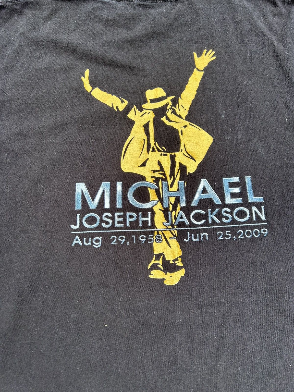 Vintage Michael Jackson 90’s Single Stitch The Roxx T-Shirt Size US XL / EU 56 / 4 - 6 Thumbnail