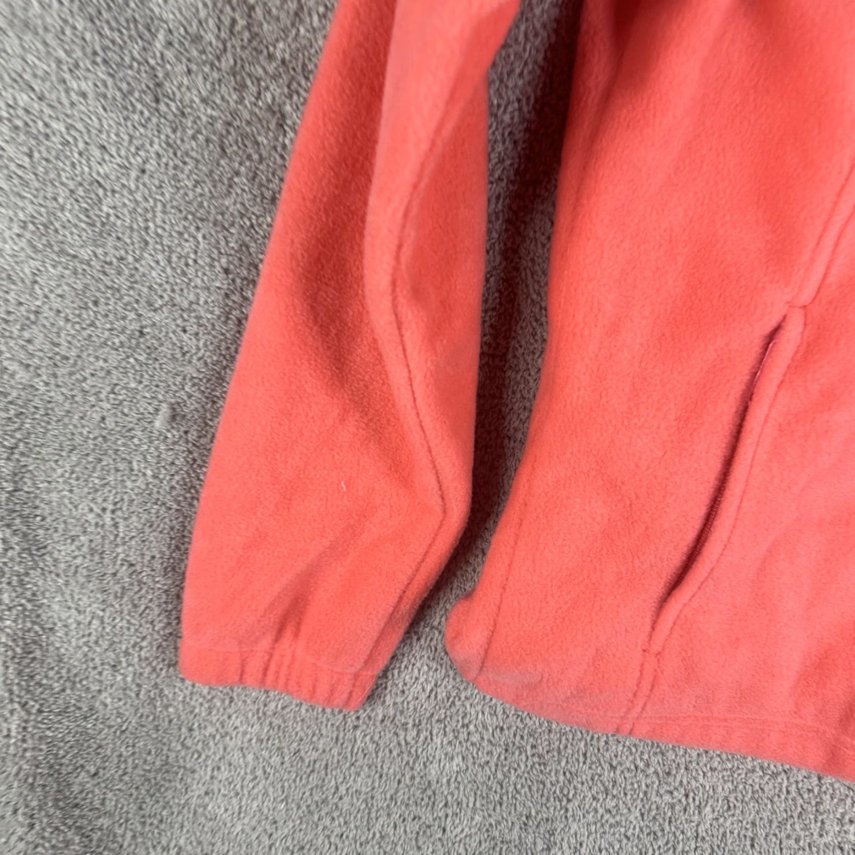 Pinko Columbia Womens Fleece Jacket XS Pink Benton Springs Full Zip Pockets Outdoor Size XS / US 0-2 / IT 36-38 - 2 Thumbnail
