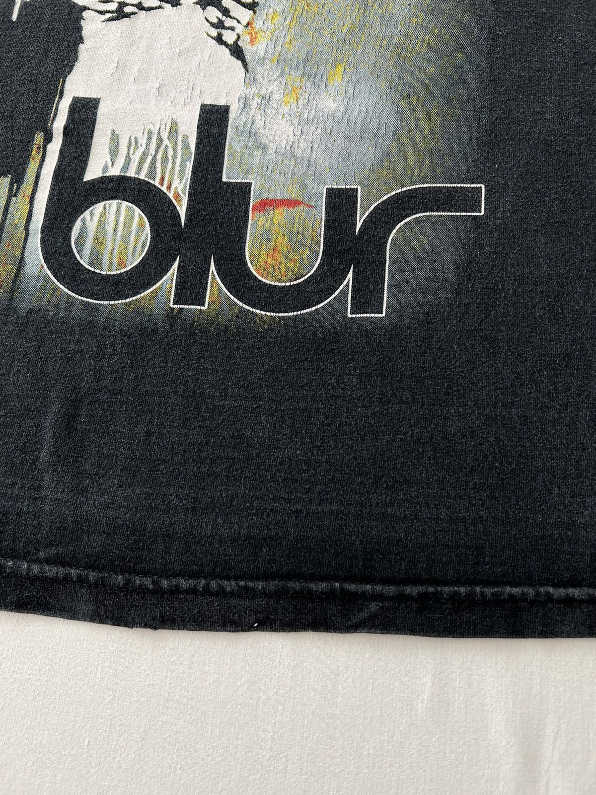 Band Tees Vintage 2000s Blur Think Tank Britpop Black T-shirt Size US L / EU 52-54 / 3 - 8 Thumbnail