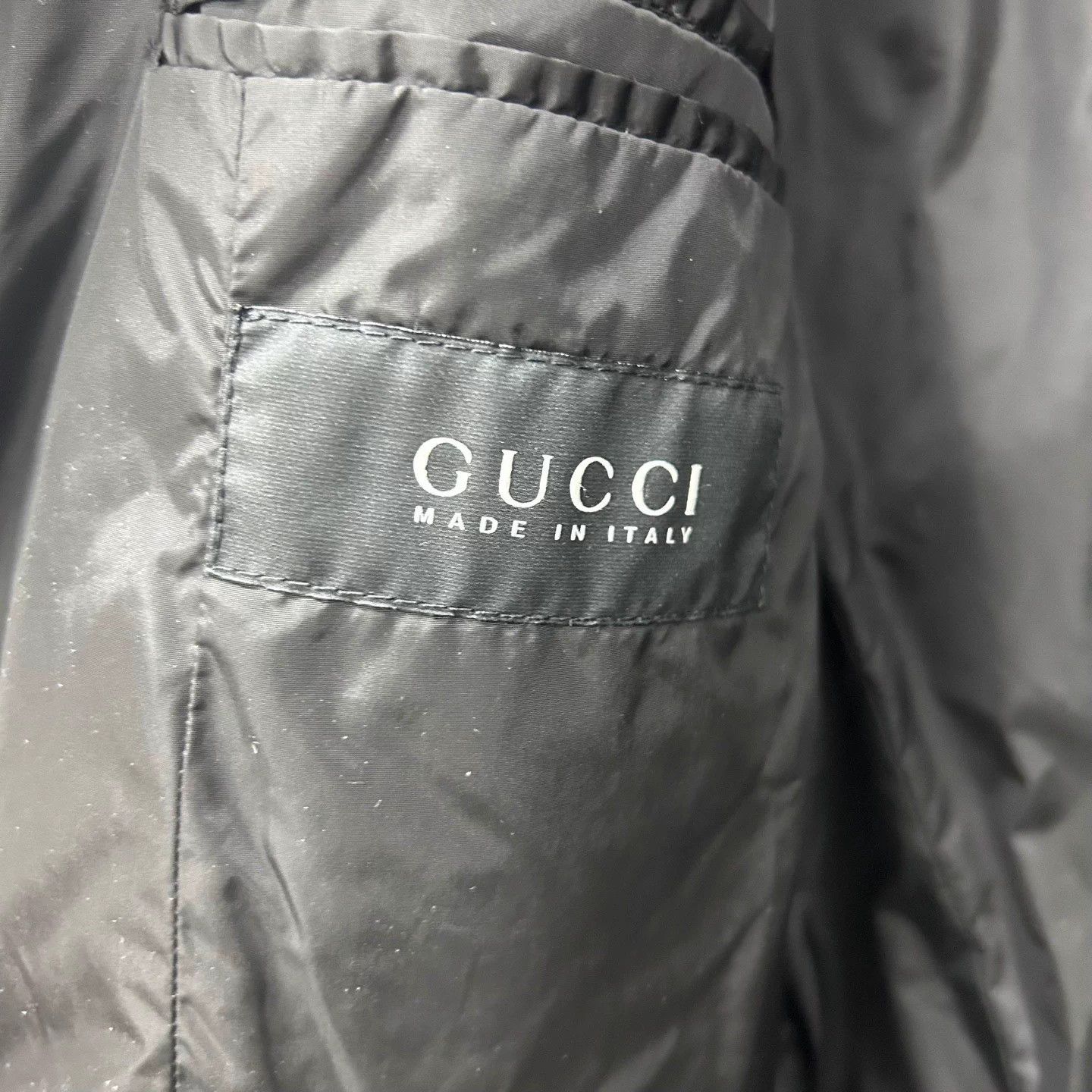 Gucci Gucci mid-length black down jacket 46 Size US S / EU 44-46 / 1 - 3 Thumbnail