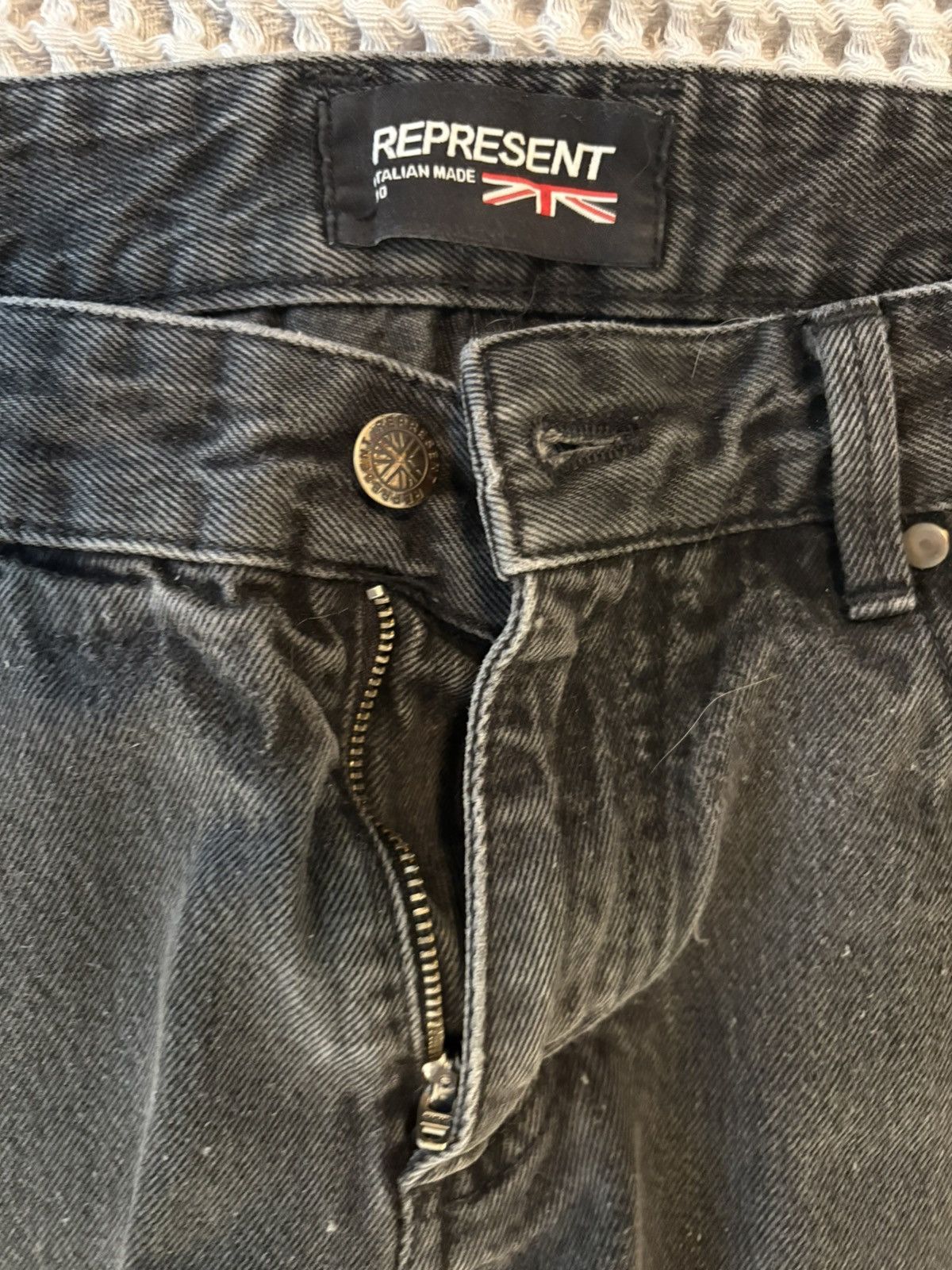 Represent Clo. Represent clo black denim Size US 30 / EU 46 - 2 Thumbnail