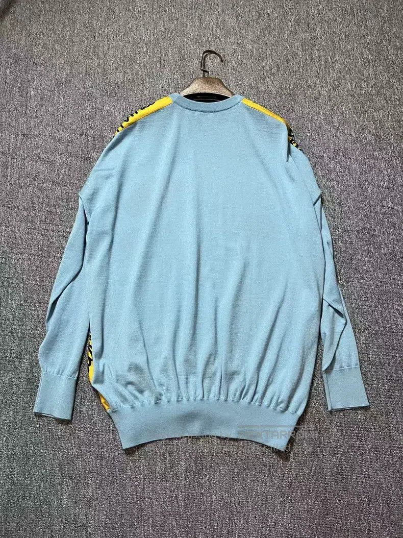 Dolce & Gabbana Dolce Gabbana Comic Cashmere Silk Long-Sleeved Hoodie Size XS / US 0-2 / IT 36-38 - 2 Thumbnail