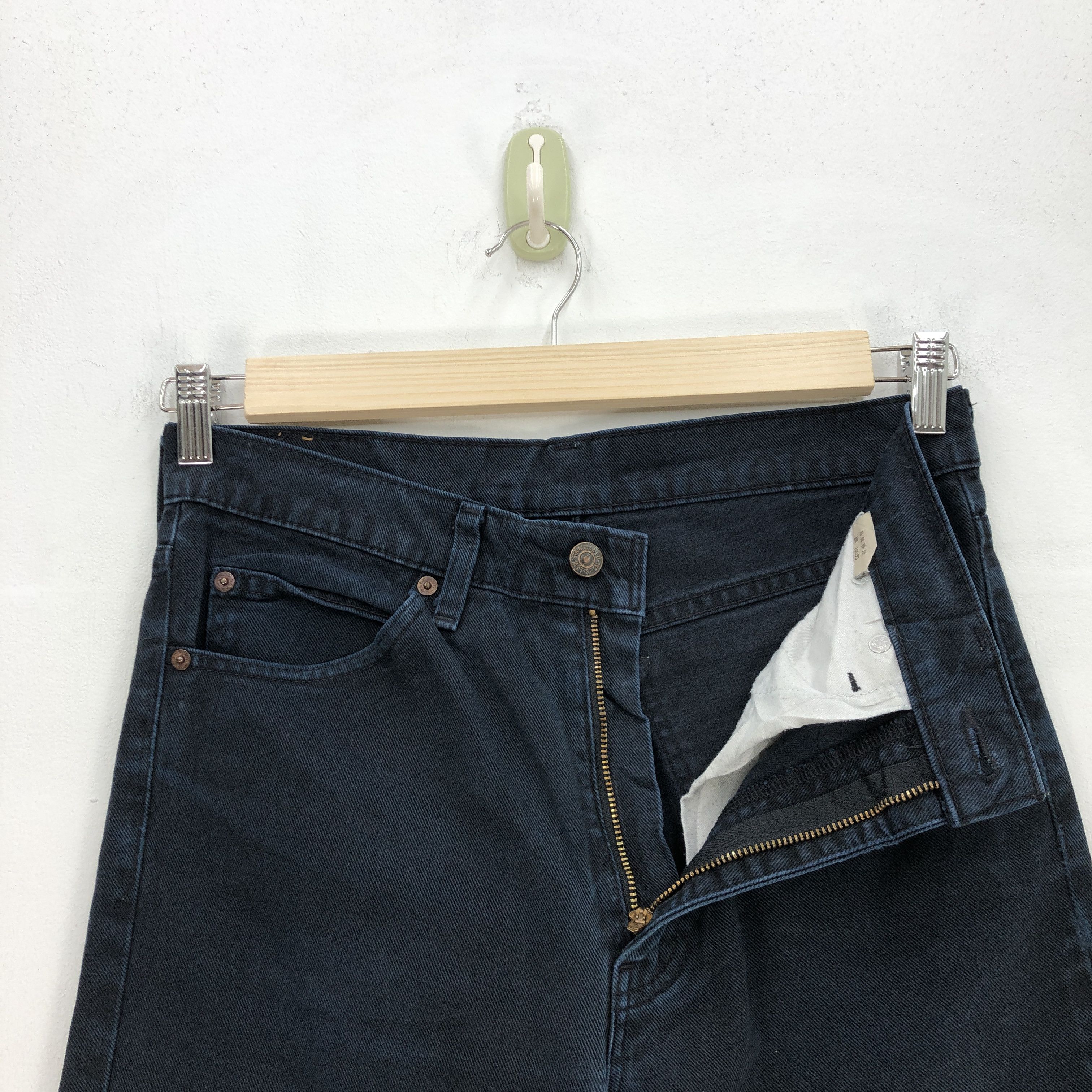 Levi's Vintage Levis Faded Black Jeans Levi's 606 Light Wash Denim Size US 30 / EU 46 - 7 Thumbnail