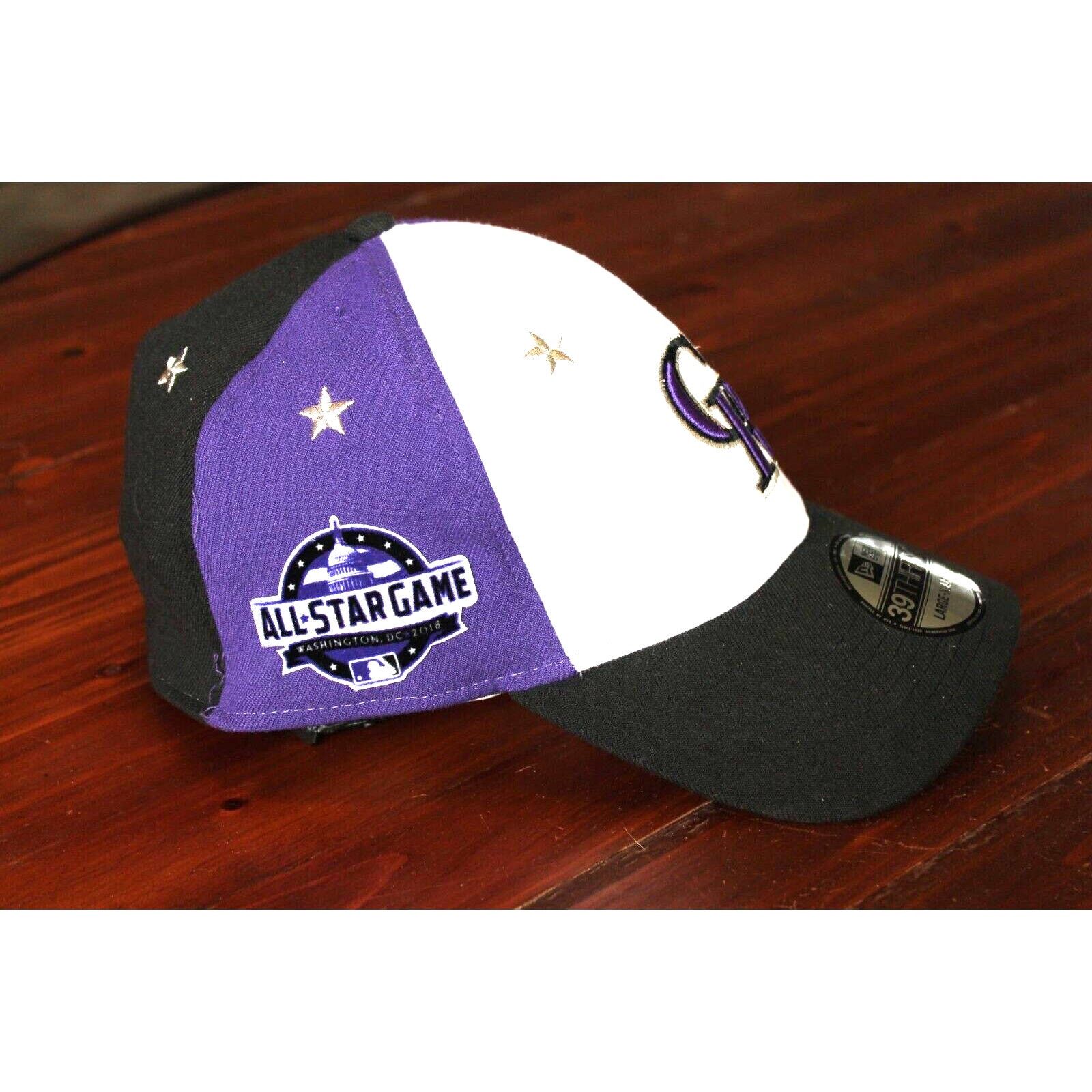 New Era NWT New Era Colorado Rockies All Star Game 18 -Fitted L/XL Size ONE SIZE - 4 Thumbnail
