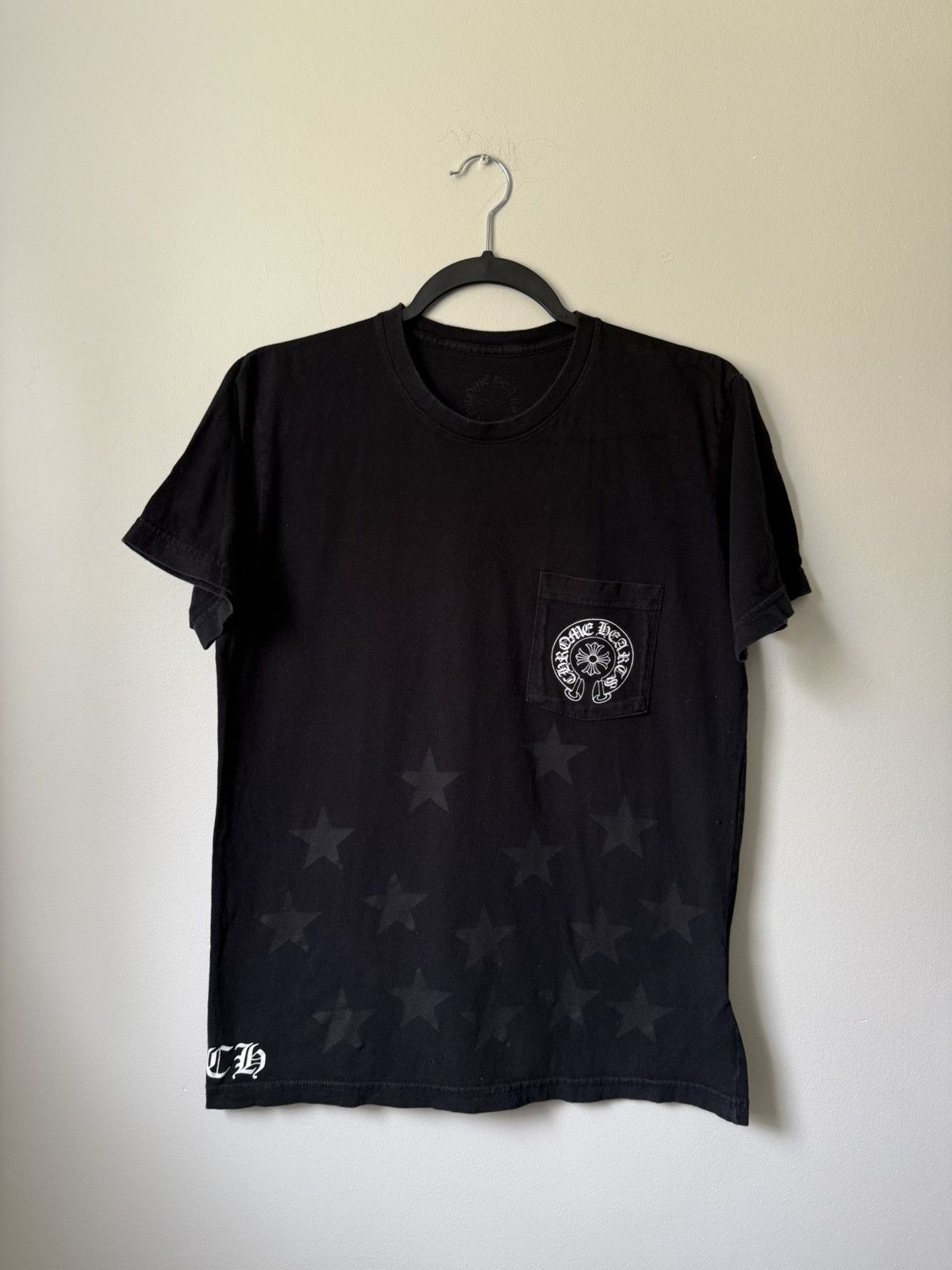 Chrome Hearts Vintage OG CHROME HEARTS Cross Tee Shirt Top