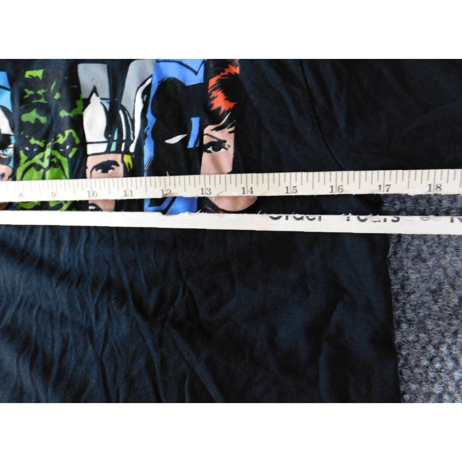 Vintage Marvel Mens Shirt Small Black Heroes Graphic Comics T-Shirt Crew Neck Short Sleeve Cotton Blend Polyester Logo Regular Size S Black Mens $ Size US S / EU 44-46 / 1 - 6 Thumbnail