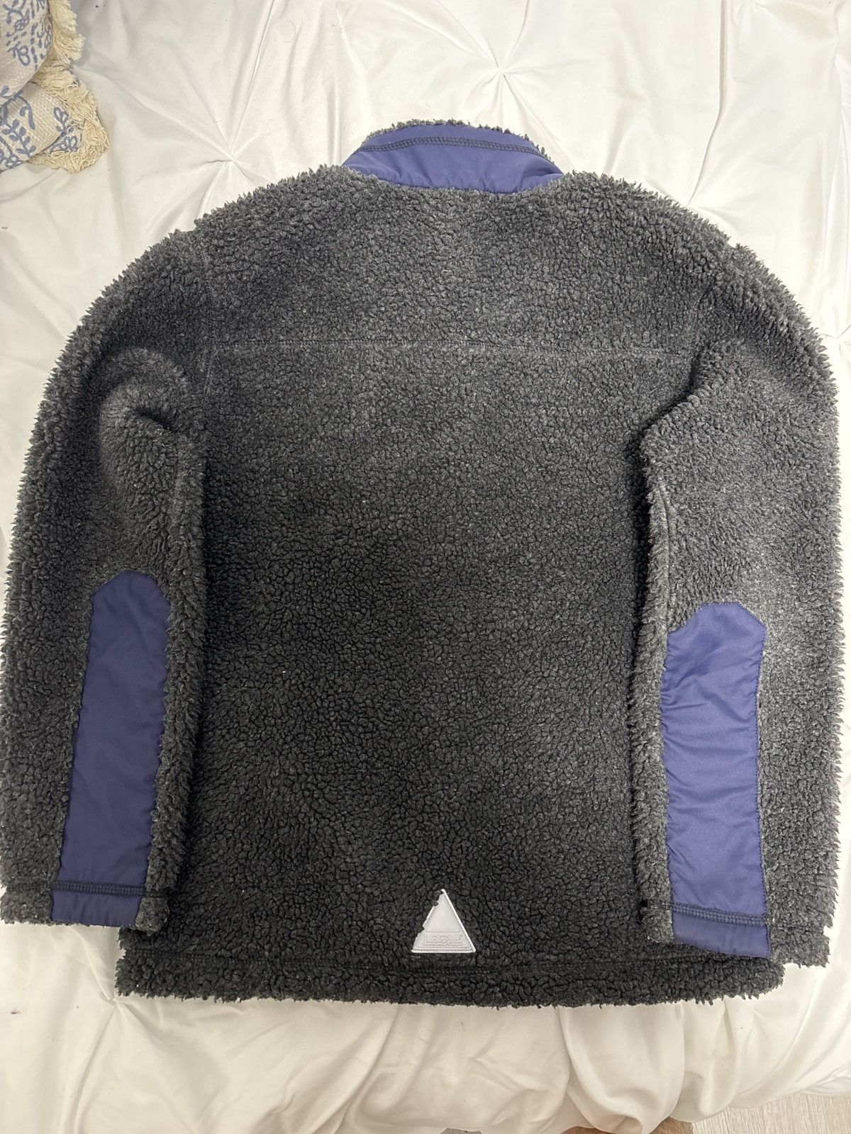 L.L. Bean L.L. Bean Sherpa Fleece Zip-Up Jacket – Charcoal/Navy Size US S / EU 44-46 / 1 - 2 Thumbnail