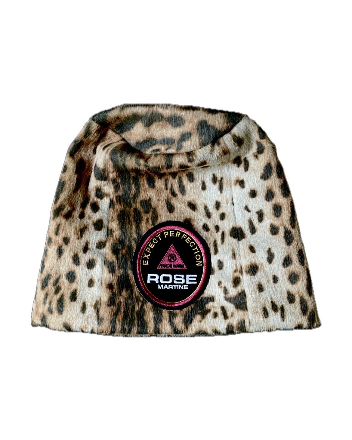 Martine Rose FW24 Martine Rose - Leopard Tall Bucket Hat Size ONE SIZE - 1 Thumbnail
