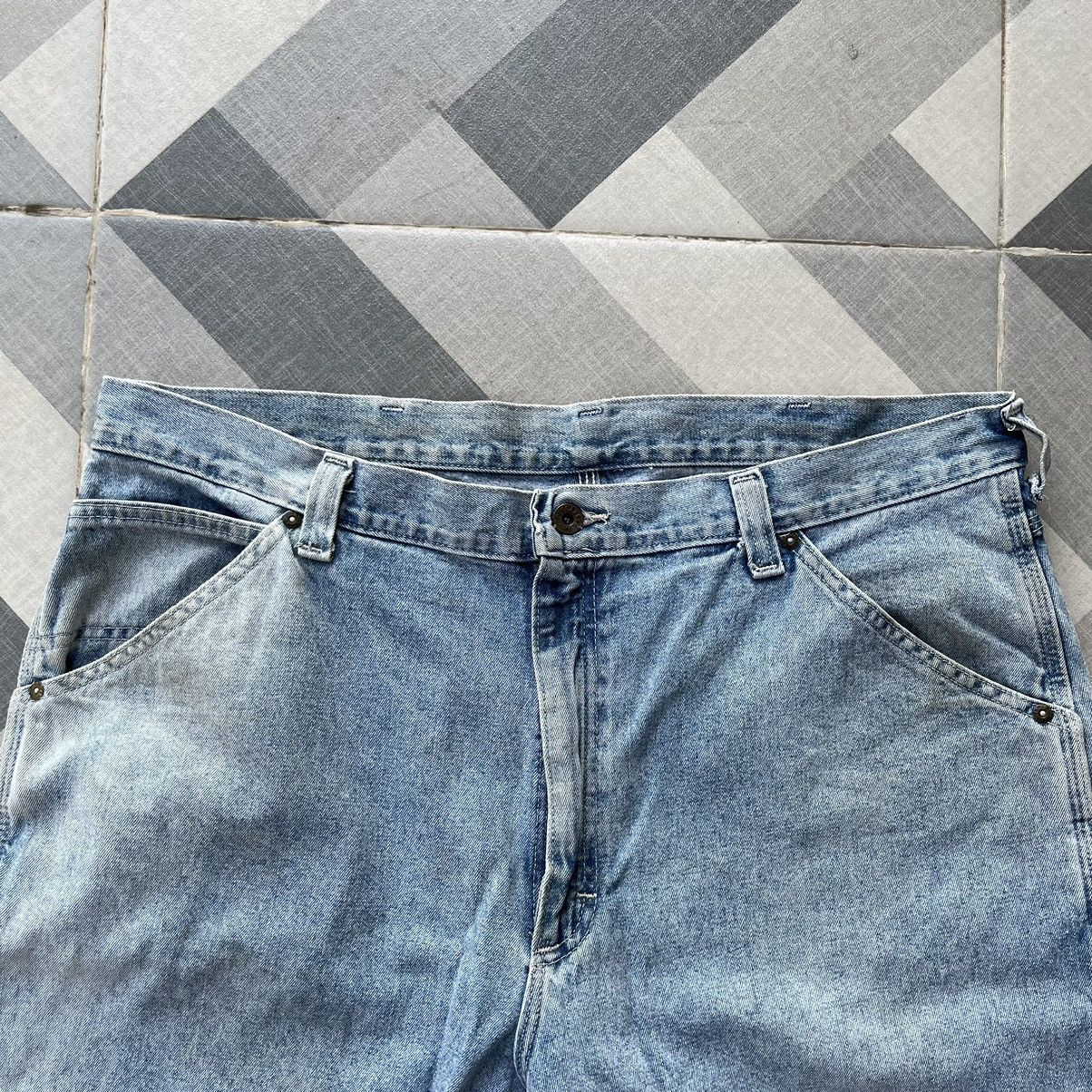 Lee × Vintage 90’s Lee Dungarees Carpenter Jorts Size US 40 / EU 56 - 9 Thumbnail