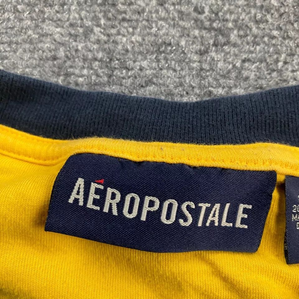 Aeropostale × Vintage Aeropostale Sweatshirt Men's Blue A87 Division Athletic XL Size US XL / EU 56 / 4 - 3 Thumbnail