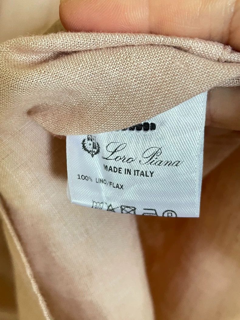 Other LORO PIANA Full linen ladies shirt Size M / US 6-8 / IT 42-44 - 5 Thumbnail