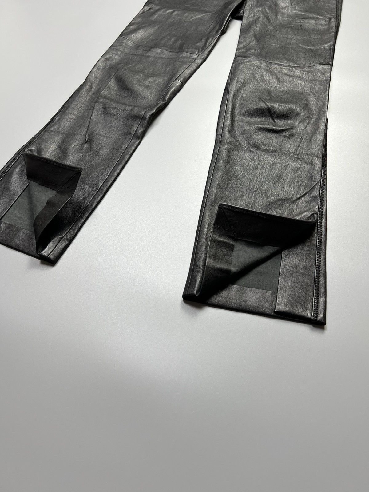 Designer × Isabel Marant Isabel Marant - Slit Ankle Leather - Pants Size 25" / US 0 / IT 36 - 5 Thumbnail