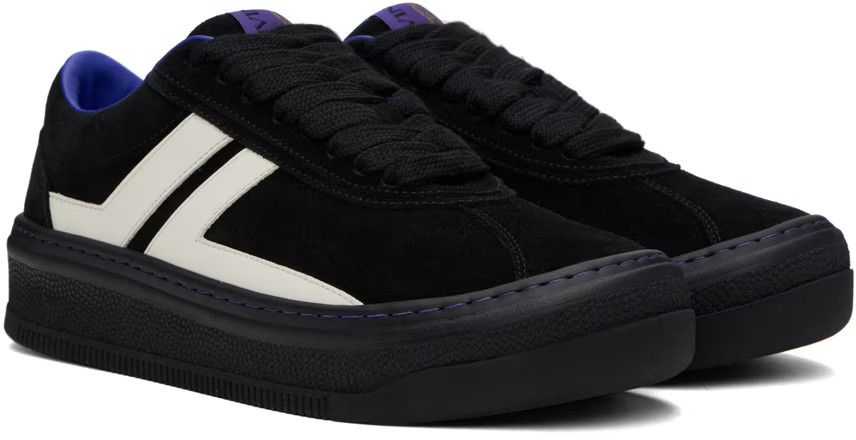 Future × Lanvin os11x1224 Dup / Edition Low-Top Cash Sneakers in Black/White Size US 9 / EU 42 - 5 Thumbnail
