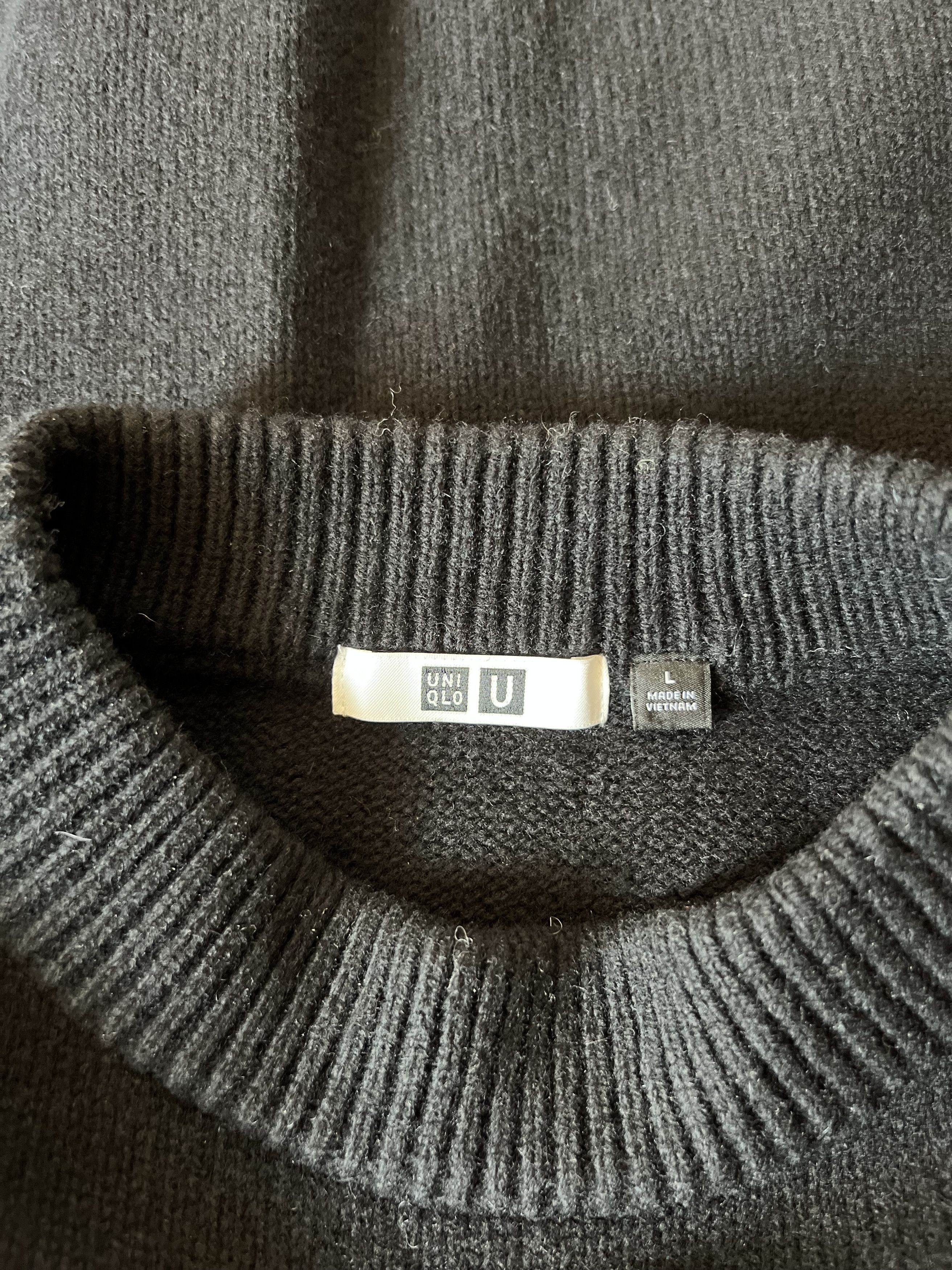 Lemaire × Uniqlo Uniqlo U Lemaire Wool Sweater Size US L / EU 52-54 / 3 - 3 Thumbnail
