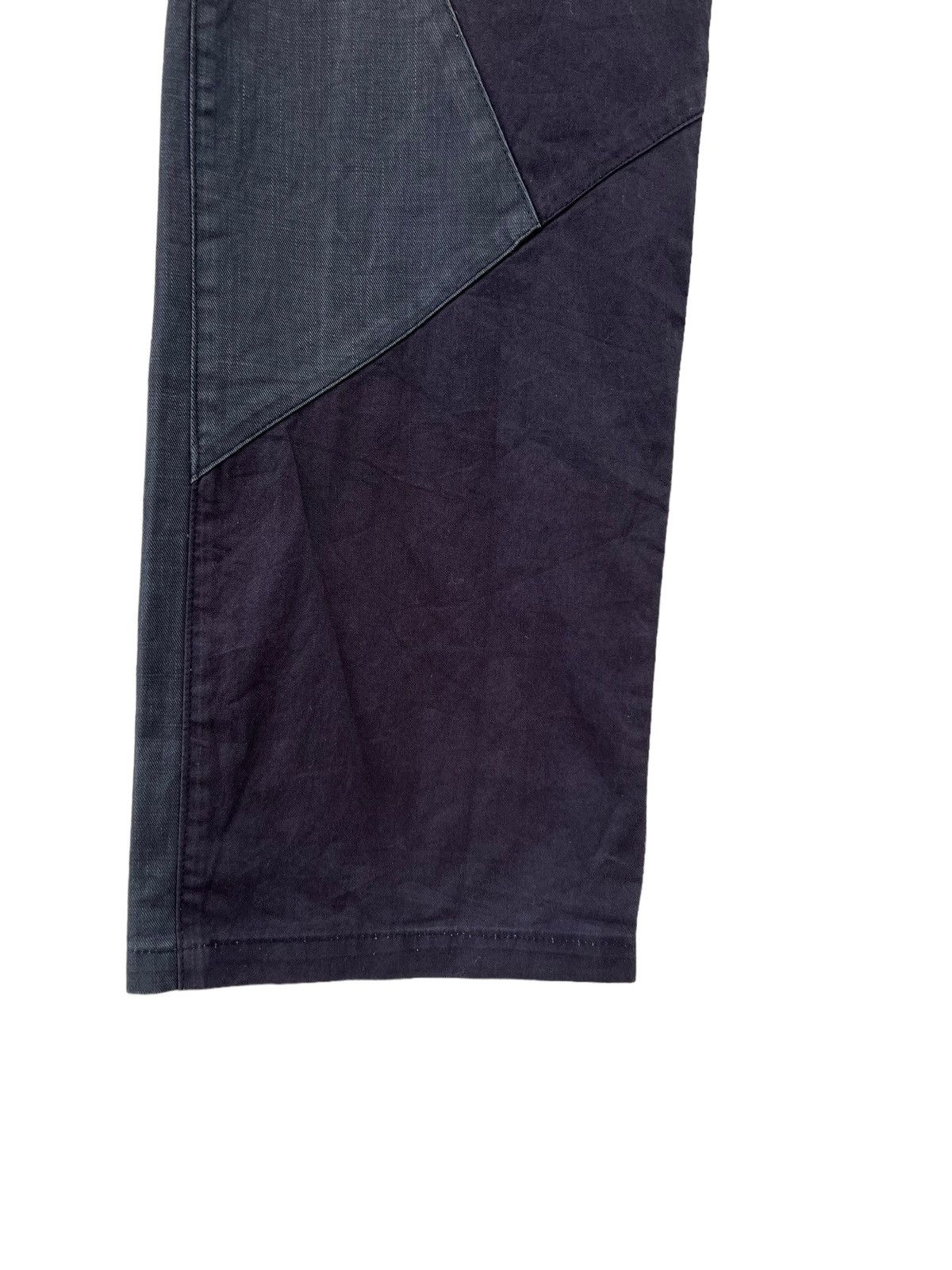 The Viridi-anne VIRUS Japan Multiple Patchwork Waxed Chinos Trouser Pant Size US 30 / EU 46 - 10 Thumbnail