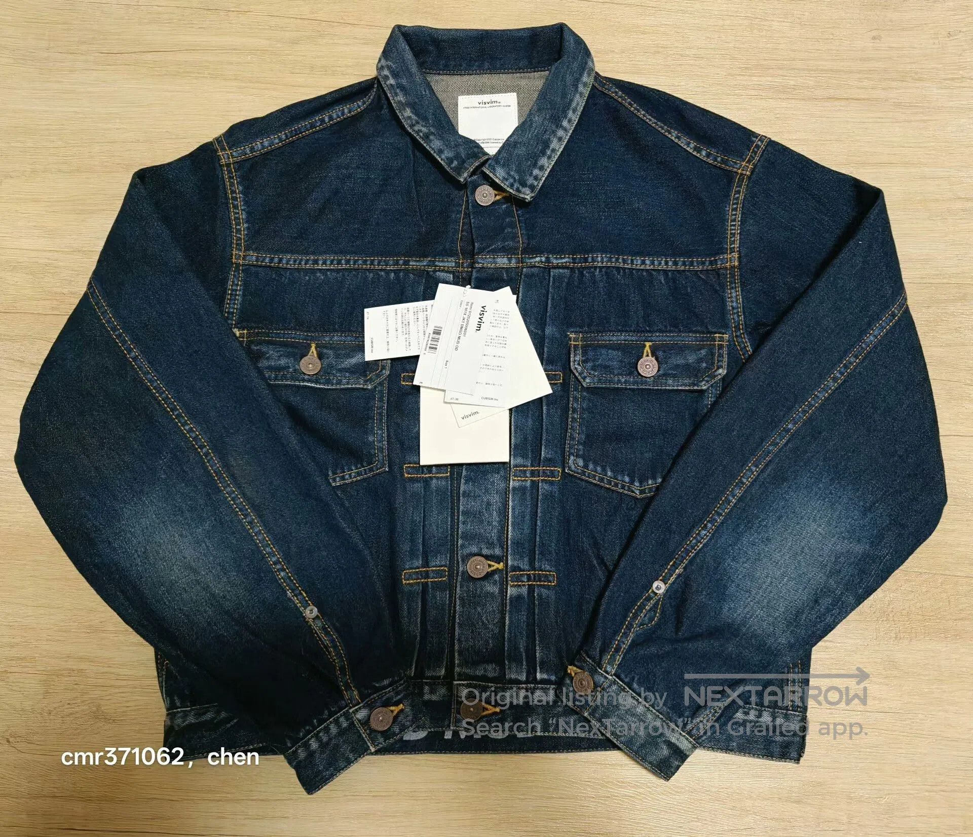 Visvim VISVIM SS 101XX JKT RAW MUD OD | Grailed