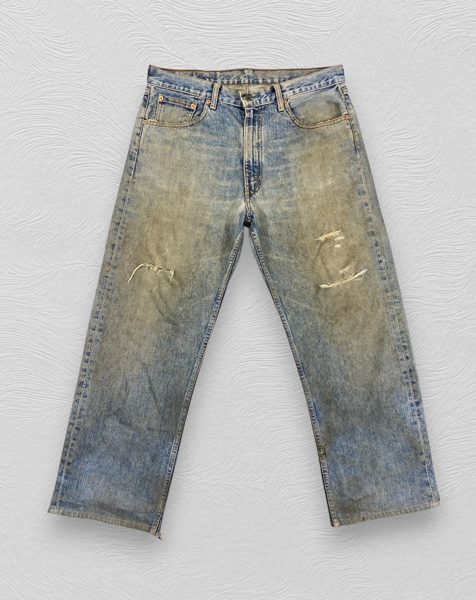 Levi's Dirty Blue Vintage Levi's 503 Jeans 34x27.5 Denim -SJ168 Size US 34 / EU 50 - 1 Thumbnail